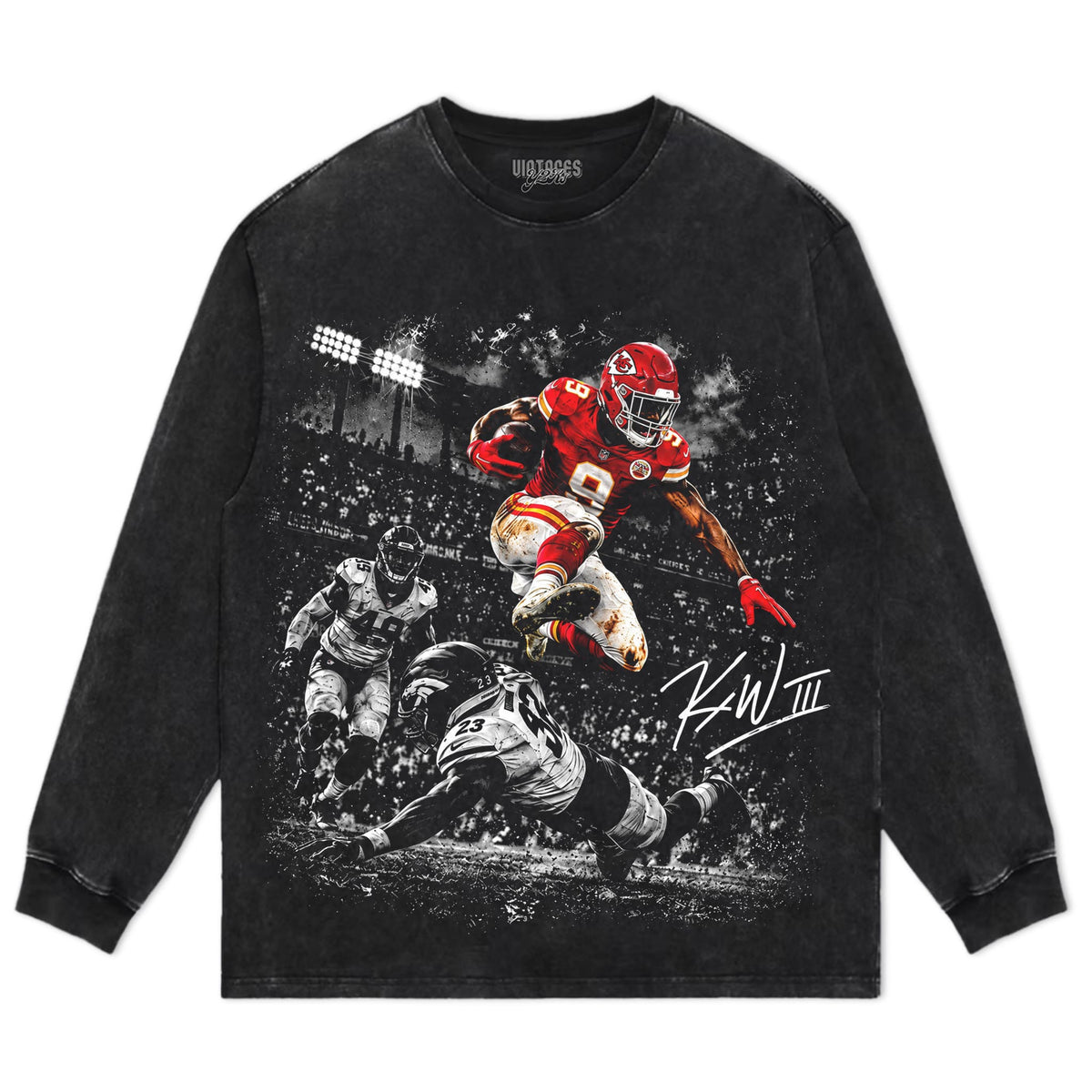 KENNETH III - FOOTBALL PLAYER TANK TOP & TEE & LONG SLEEVE & LAYERED LS & HOODIE