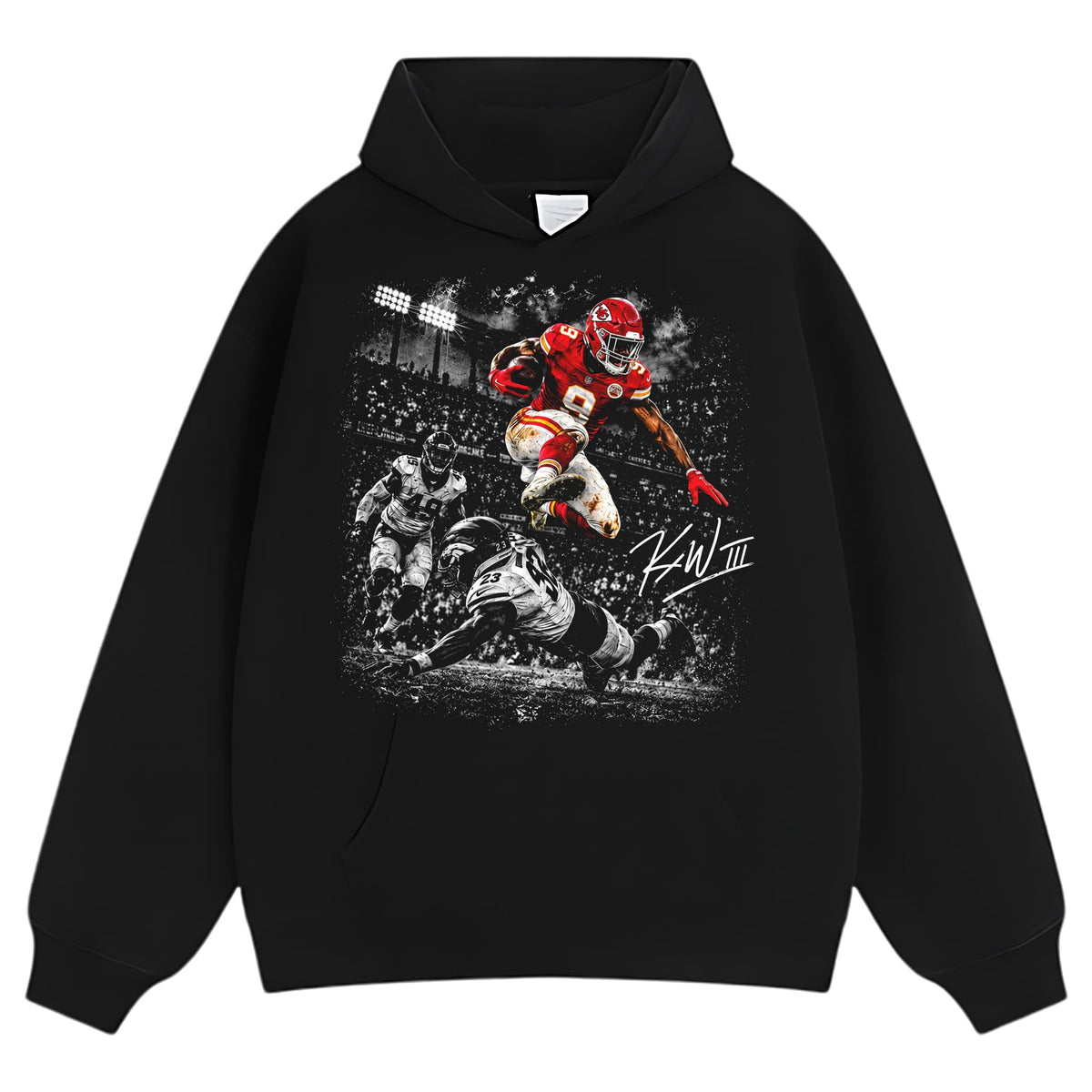 KENNETH III - FOOTBALL PLAYER TANK TOP & TEE & LONG SLEEVE & LAYERED LS & HOODIE
