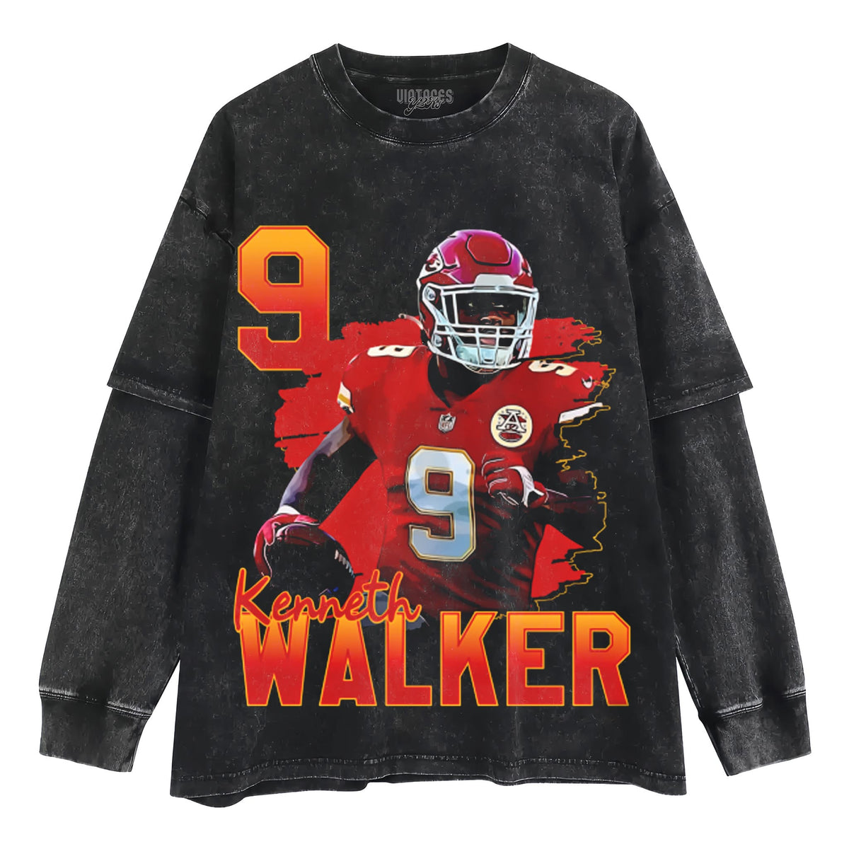 KENNETH WALKER III - 9 TANK TOP & TEE & LONG SLEEVE & LAYERED LS & HOODIE