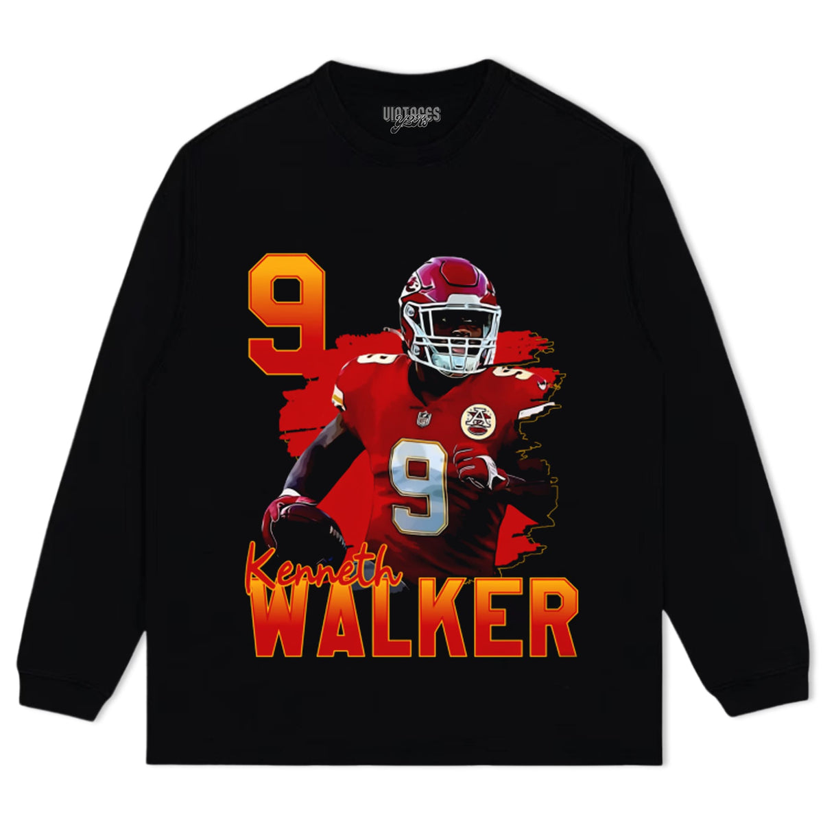 KENNETH WALKER III - 9 TANK TOP & TEE & LONG SLEEVE & LAYERED LS & HOODIE