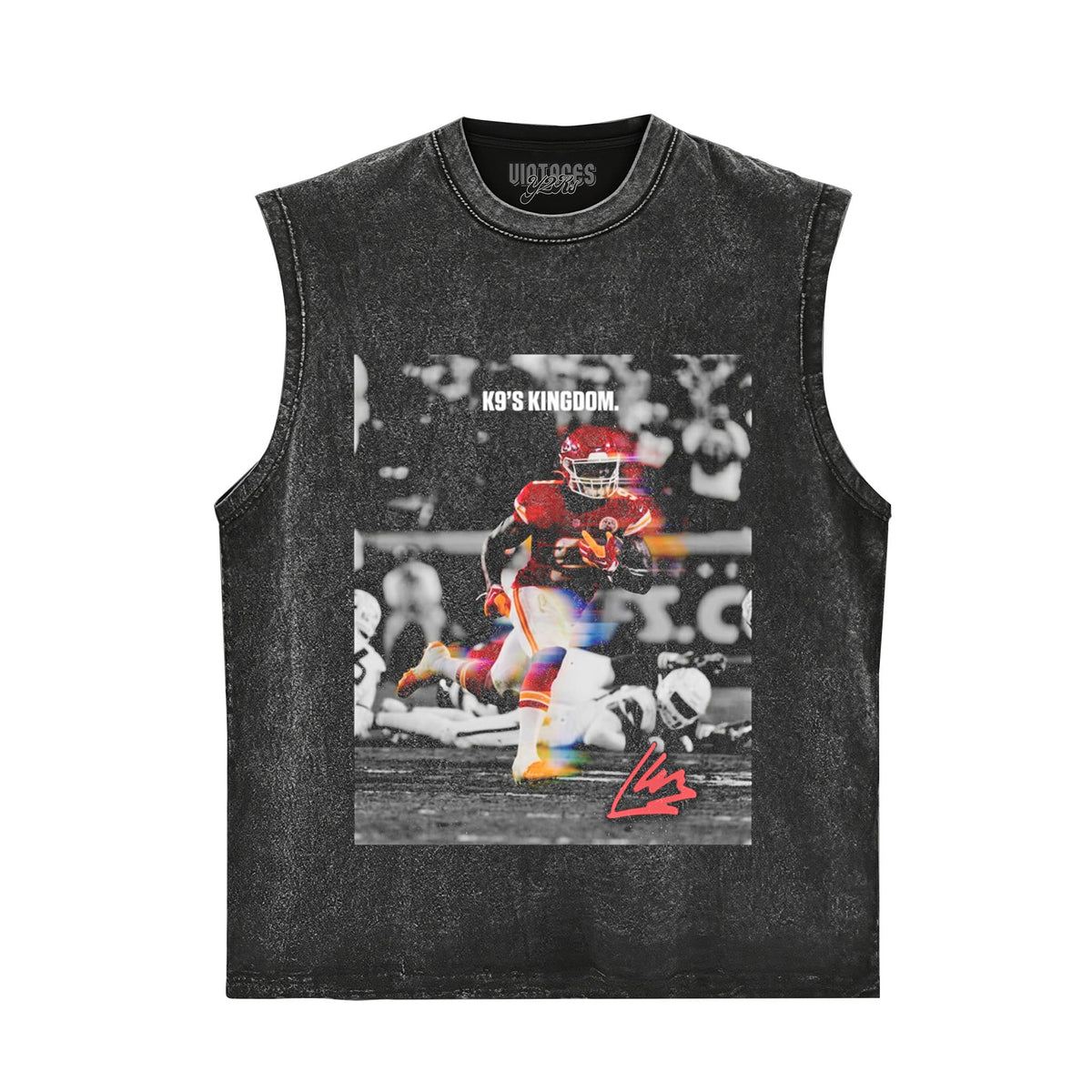 KENNETH WALKER III - CHIEFS 2026- K9 KINGDOM  TANK TOP & TEE & LONG SLEEVE & LAYERED LS & HOODIE