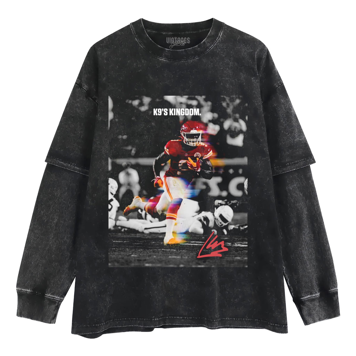 KENNETH WALKER III - CHIEFS 2026- K9 KINGDOM  TANK TOP & TEE & LONG SLEEVE & LAYERED LS & HOODIE