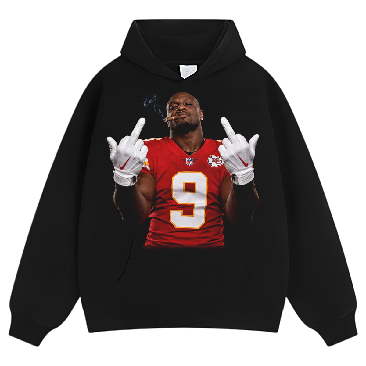 KENNETH WALKER III - MIDDLE FINGER TANK TOP & TEE & LONG SLEEVE & LAYERED LS & HOODIE