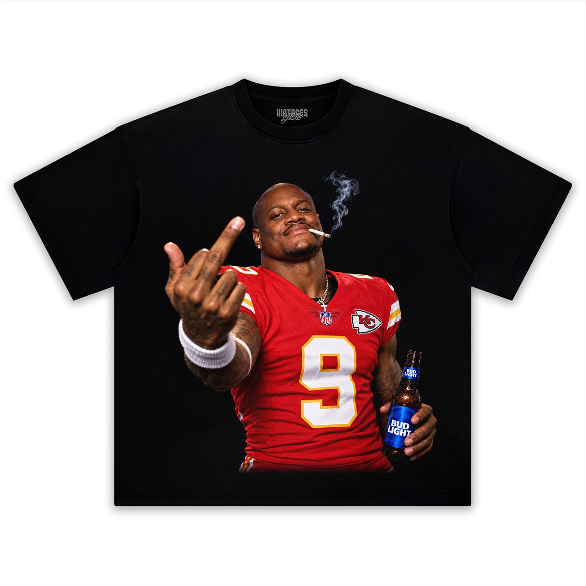 KENNETH WALKER III - MIDDLE FINGER V2 TANK TOP & TEE & LONG SLEEVE & LAYERED LS & HOODIE