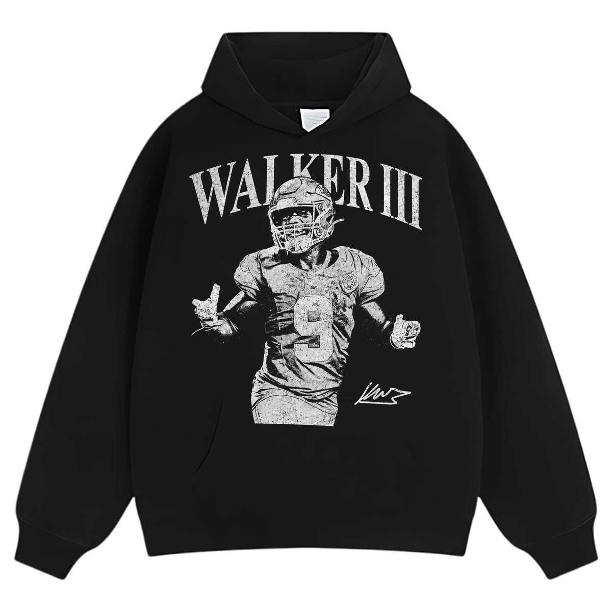 KENNETH WALKER III FOOTBALL VINTAGE TANK TOP & TEE & LONG SLEEVE & LAYERED LS & HOODIE