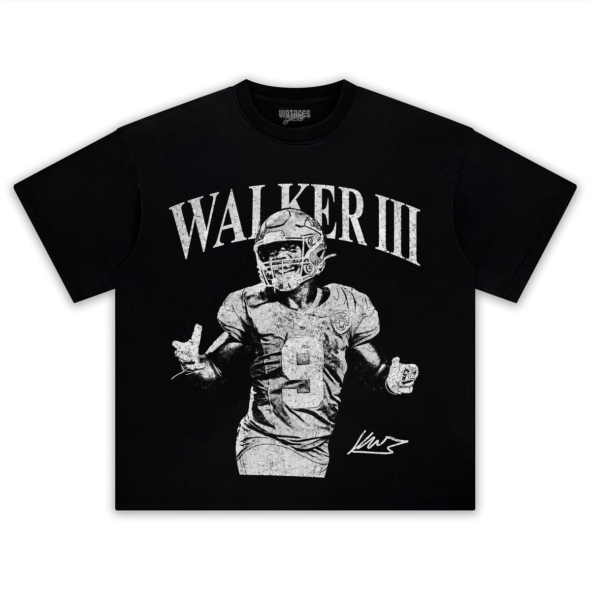 KENNETH WALKER III FOOTBALL VINTAGE TANK TOP & TEE & LONG SLEEVE & LAYERED LS & HOODIE