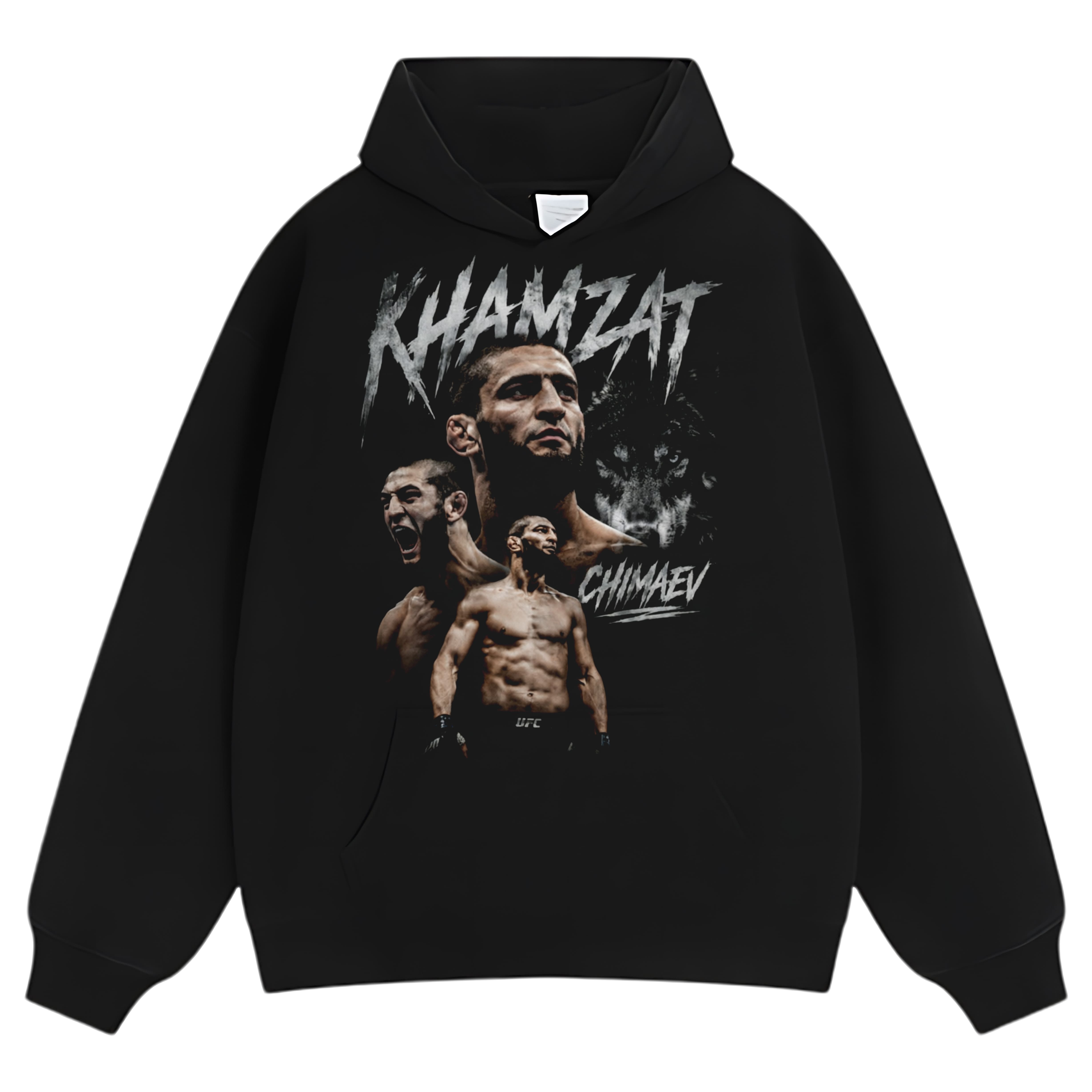 KHAMZAT CHIMAEV THE WOLF – UFC MMA TANK TOP & TEE & LONG SLEEVE & LAYERED LS & HOODIE