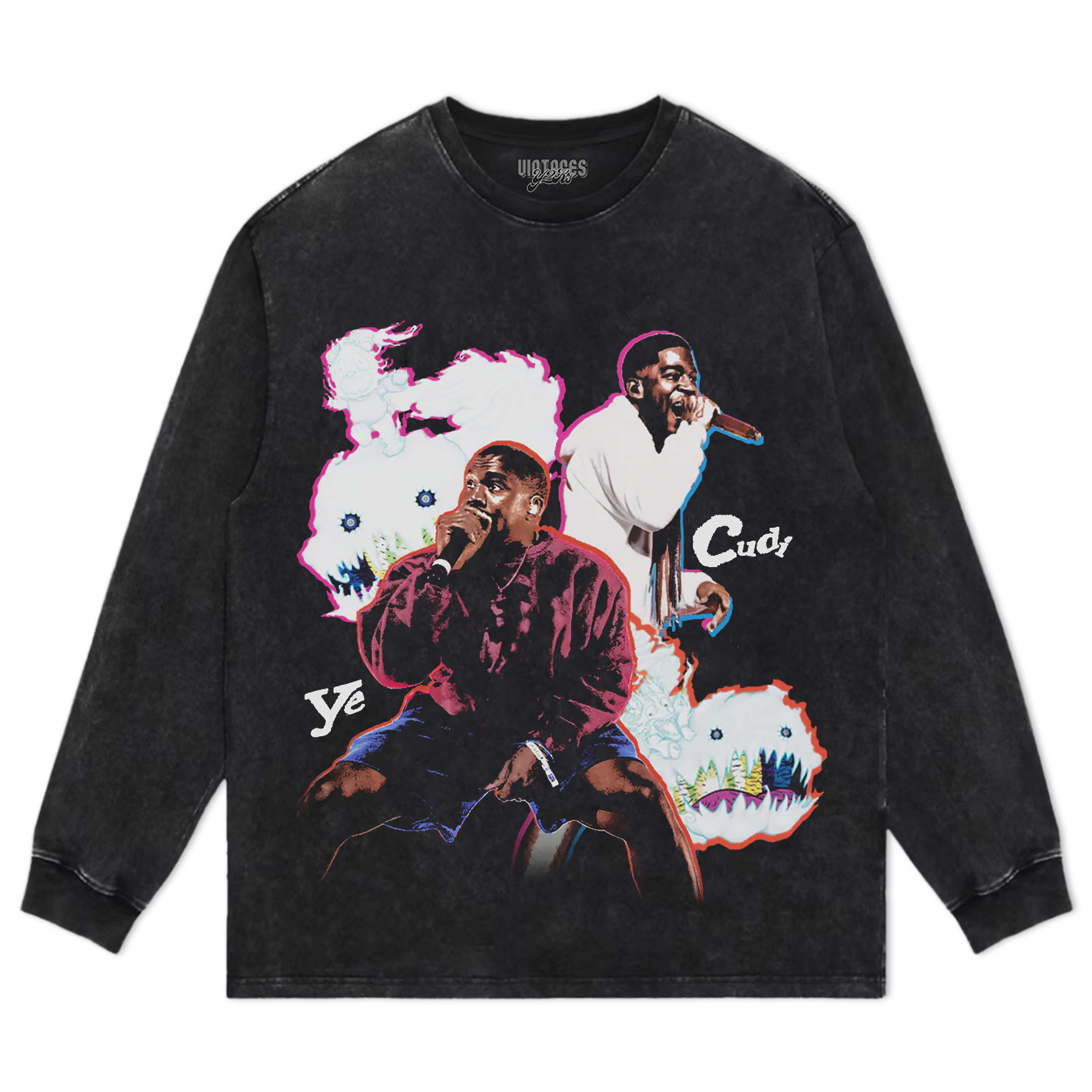 KIDS SEE GHOSTS TEE TEE & LS & HOODIE