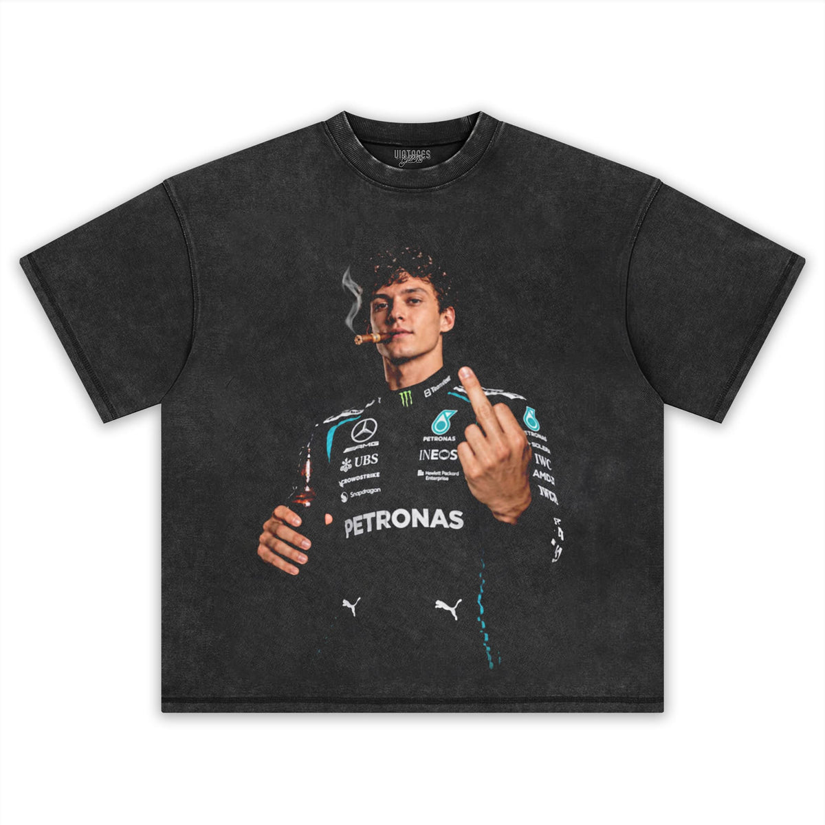 KIMI ANTONELLI MIDDLE FINGER TANK TOP & TEE & LONG SLEEVE & LAYERED LS & HOODIE