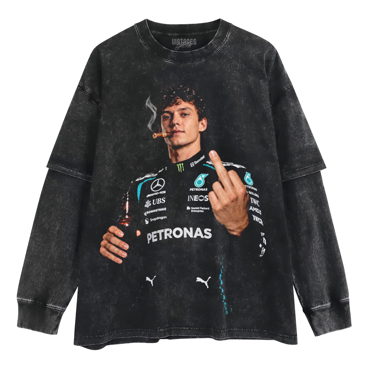 KIMI ANTONELLI MIDDLE FINGER TANK TOP & TEE & LONG SLEEVE & LAYERED LS & HOODIE