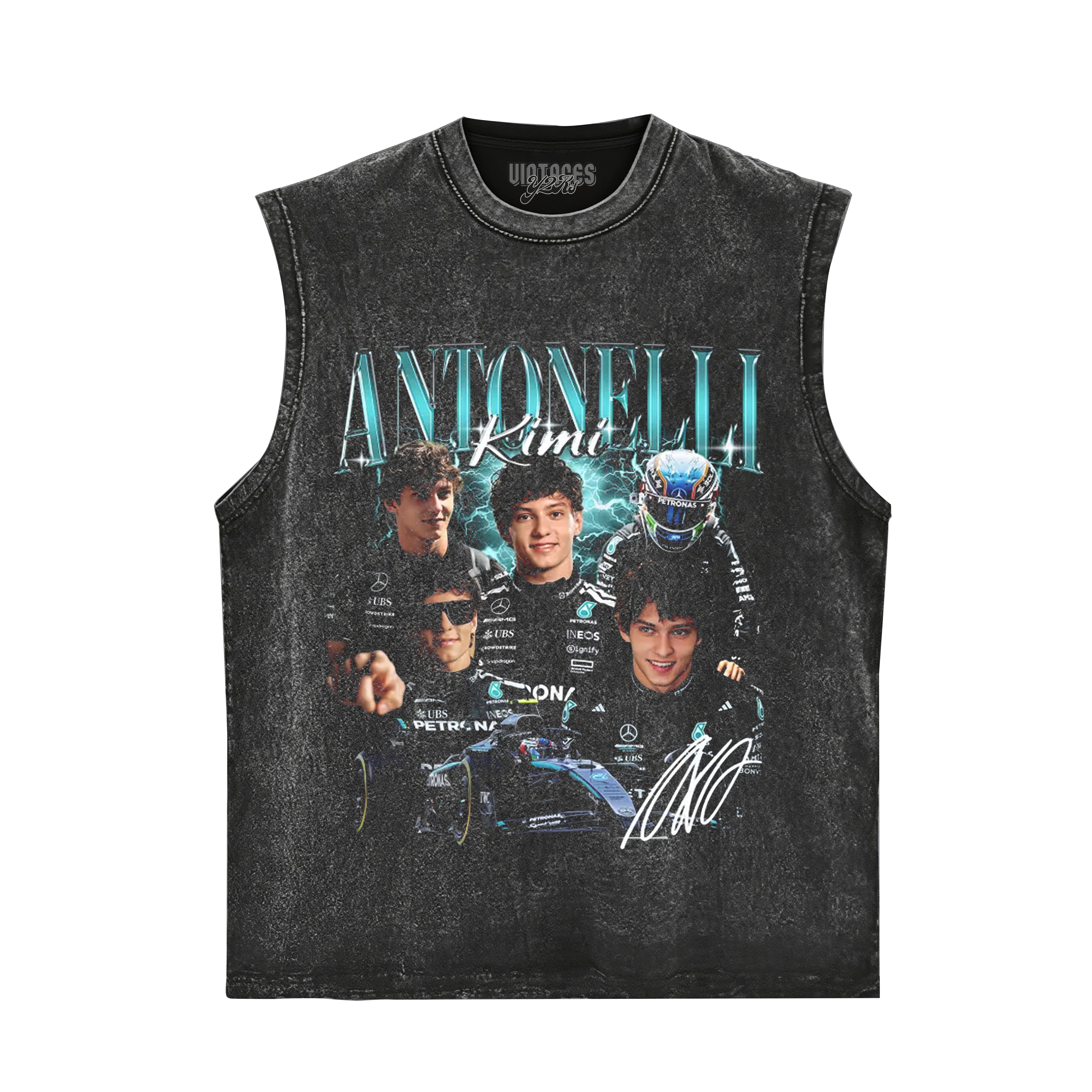 KIMI ANTONELLI VINTAGE V2 TANK TOP & TEE & LONG SLEEVE & LAYERED LS & HOODIE