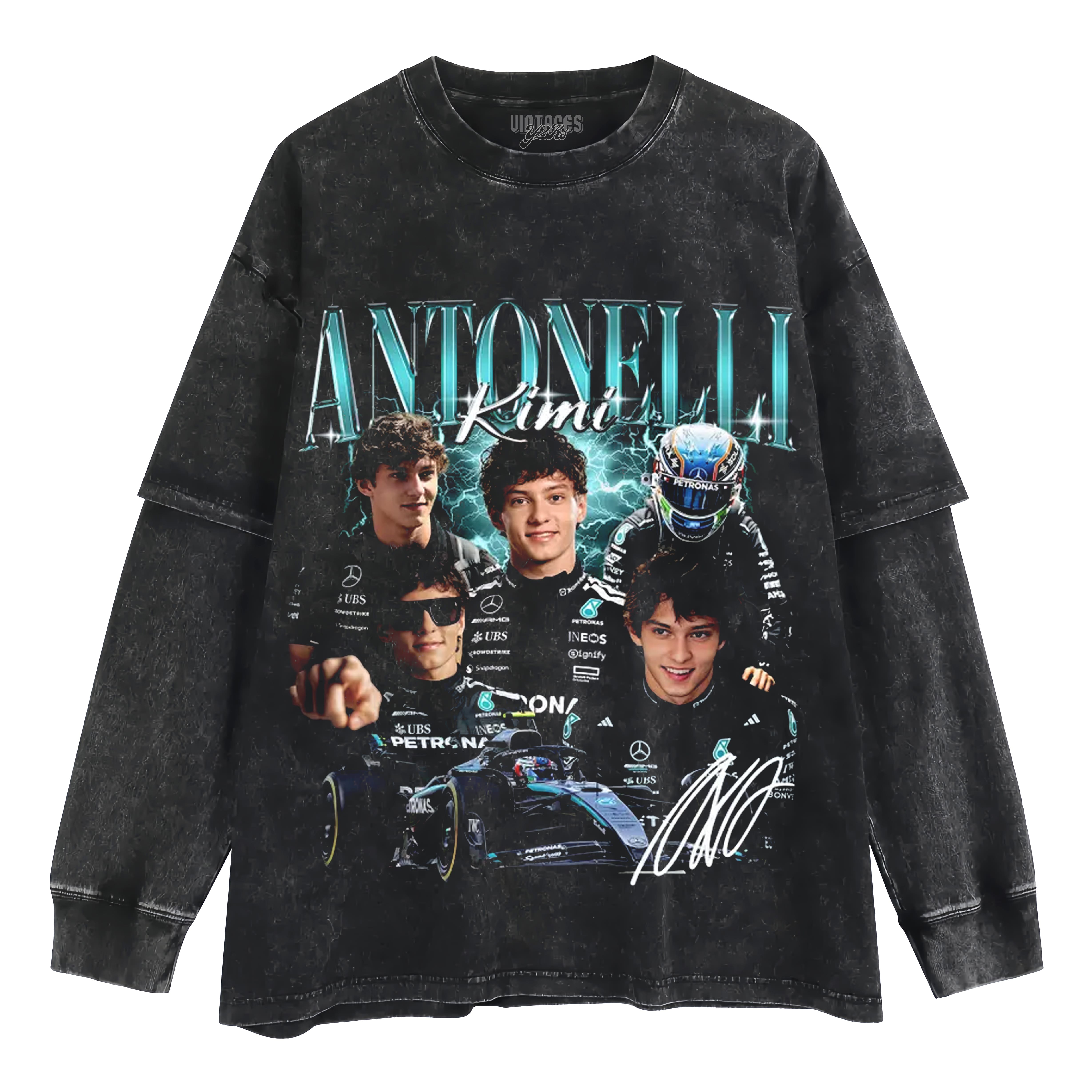 KIMI ANTONELLI VINTAGE V2 TANK TOP & TEE & LONG SLEEVE & LAYERED LS & HOODIE