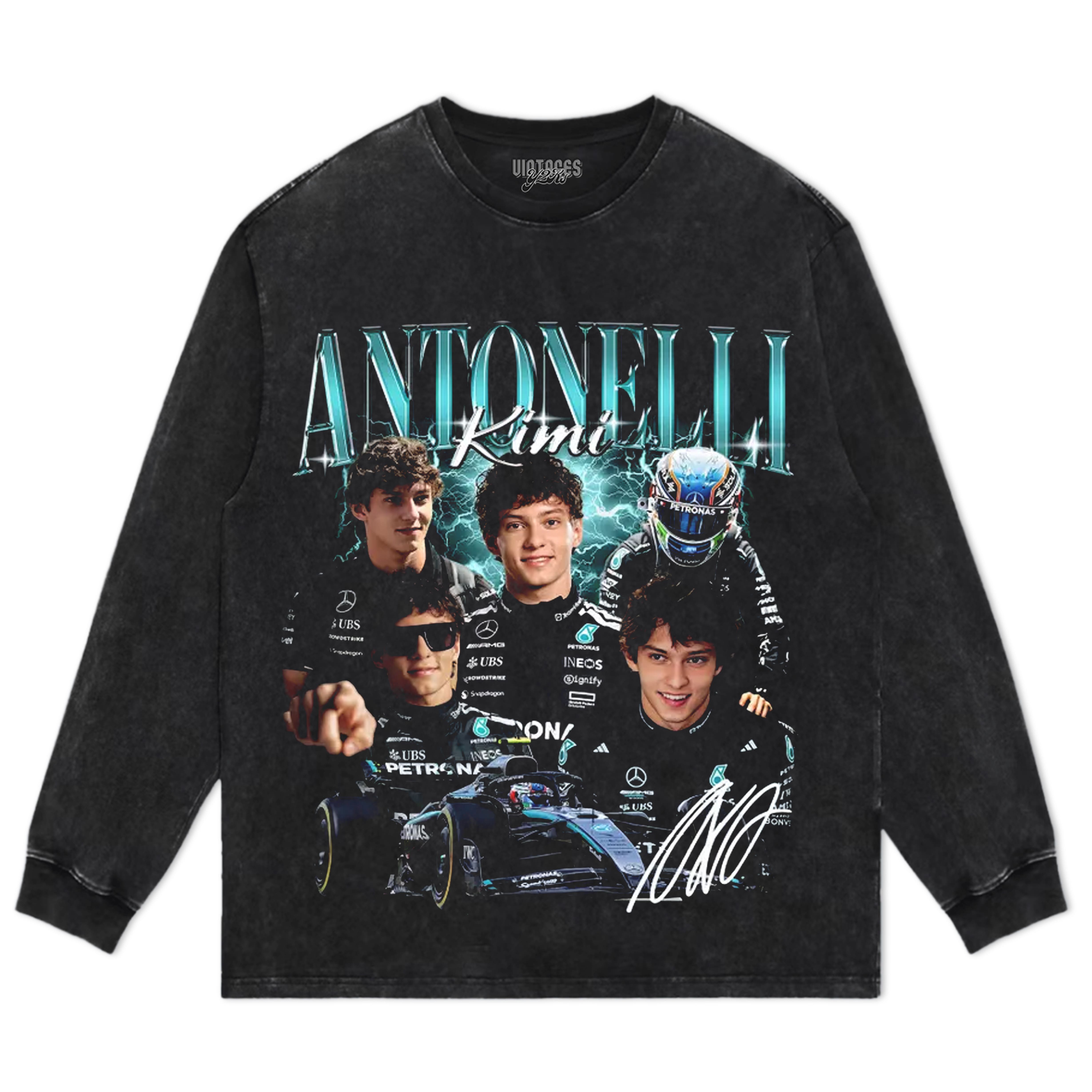 KIMI ANTONELLI VINTAGE V2 TANK TOP & TEE & LONG SLEEVE & LAYERED LS & HOODIE