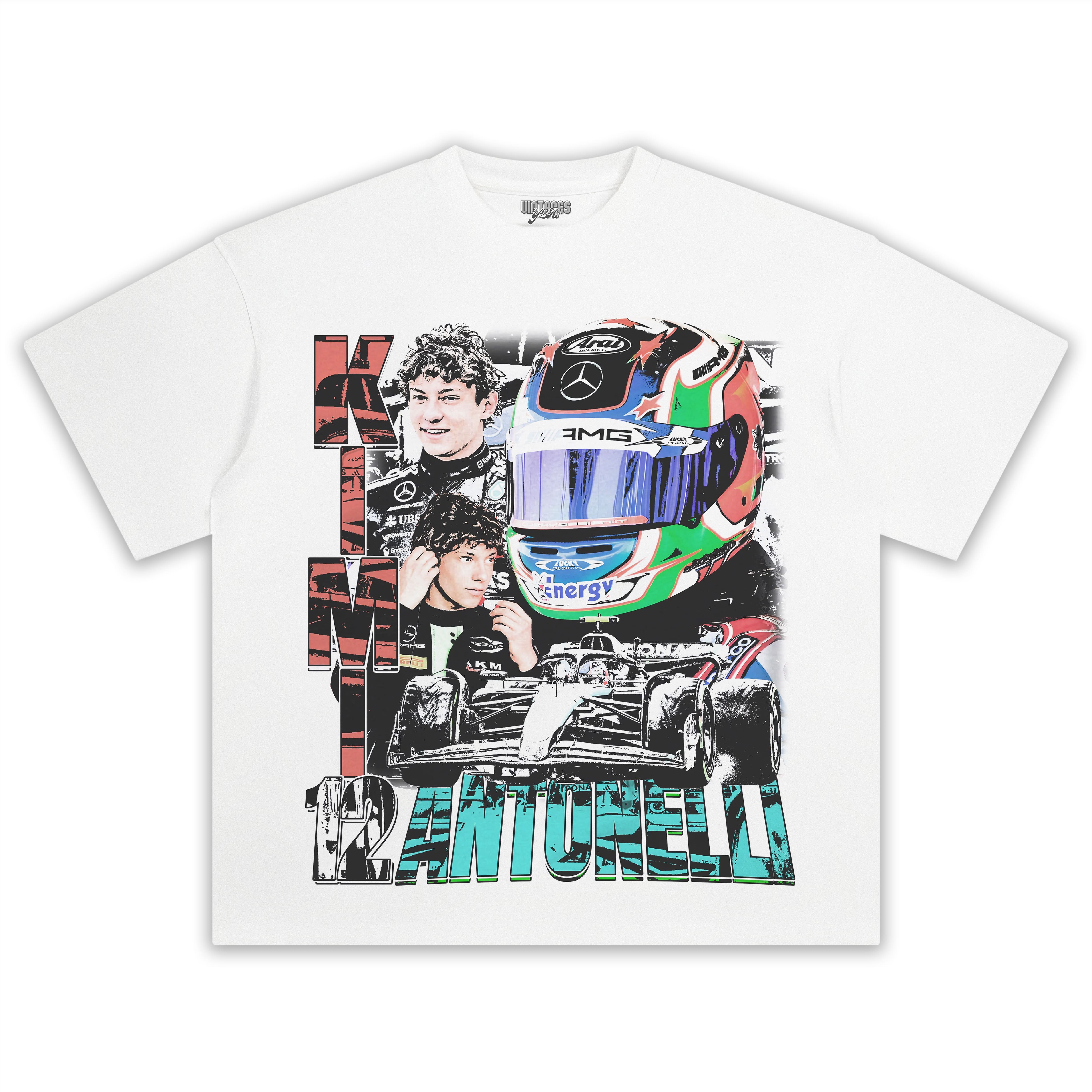 KIMI ANTONELLI VINTAGE V3 TANK TOP & TEE & LONG SLEEVE & LAYERED LS & HOODIE