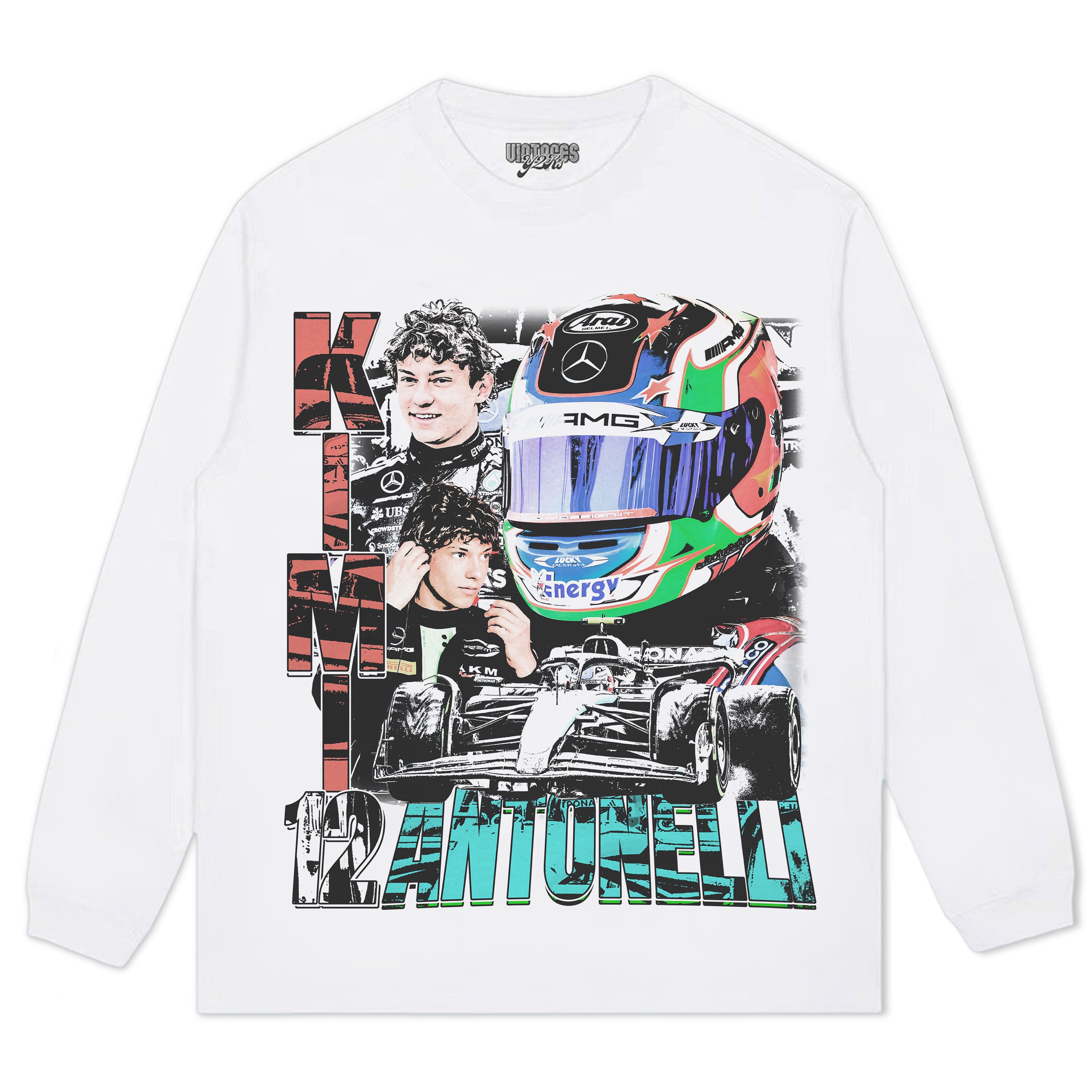 KIMI ANTONELLI VINTAGE V3 TANK TOP & TEE & LONG SLEEVE & LAYERED LS & HOODIE