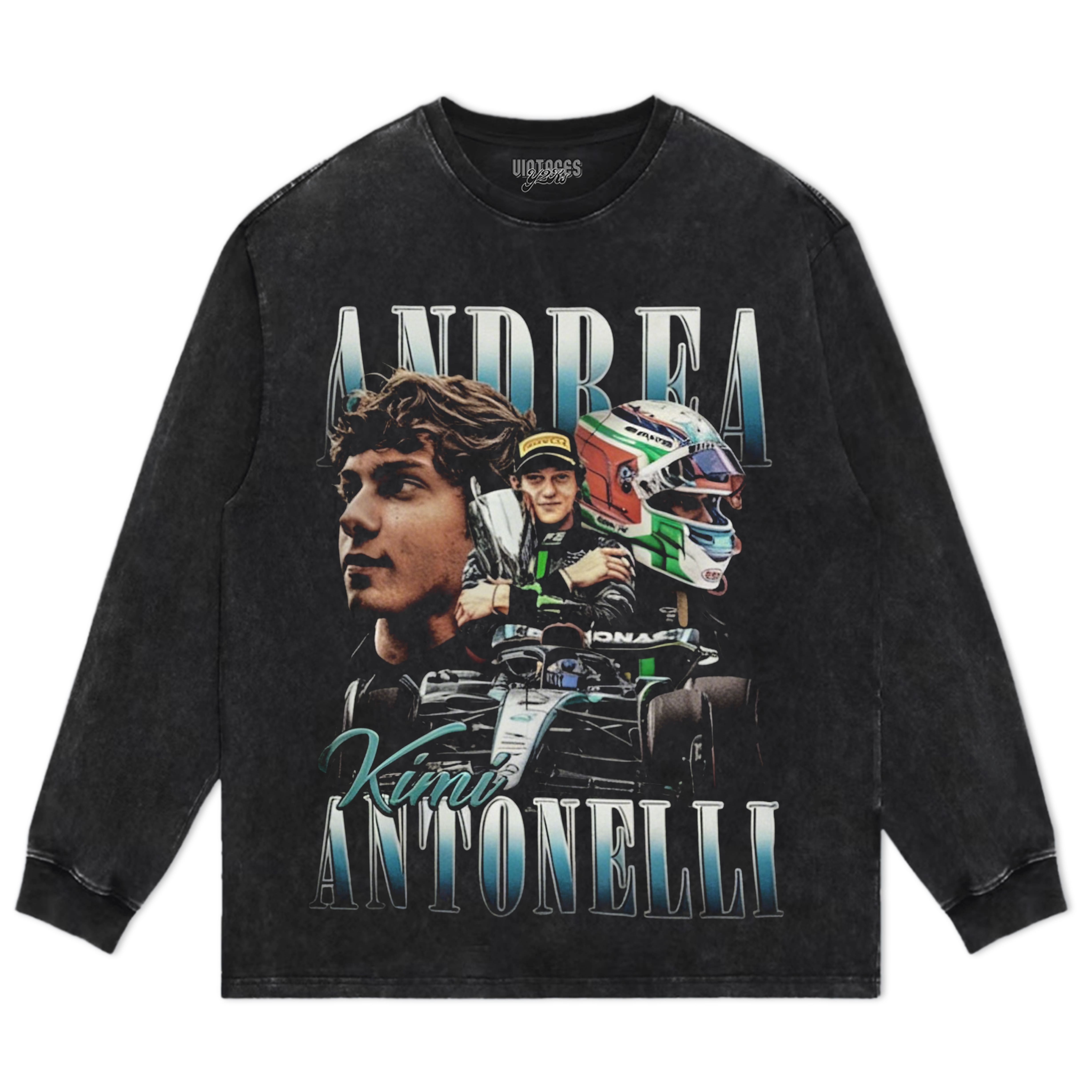 KIMI ANTONELLI VINTAGE V5 TANK TOP & TEE & LONG SLEEVE & LAYERED LS & HOODIE