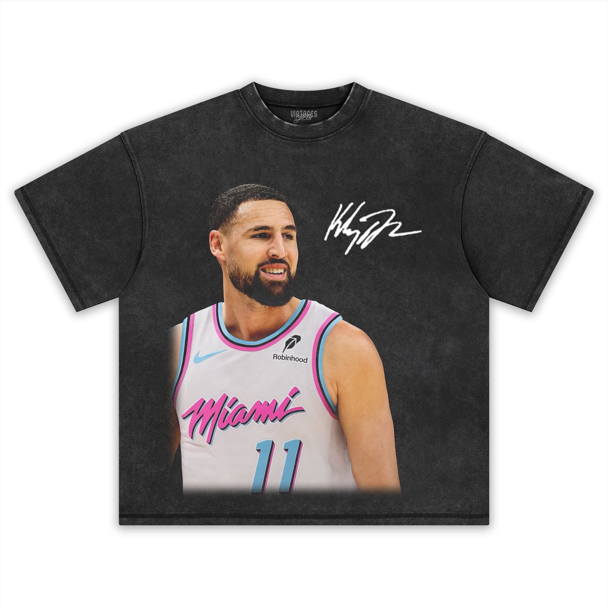 KLAY THOMPSON - MIAMI HEAT TANK TOP & TEE & LONG SLEEVE & LAYERED LS & HOODIE