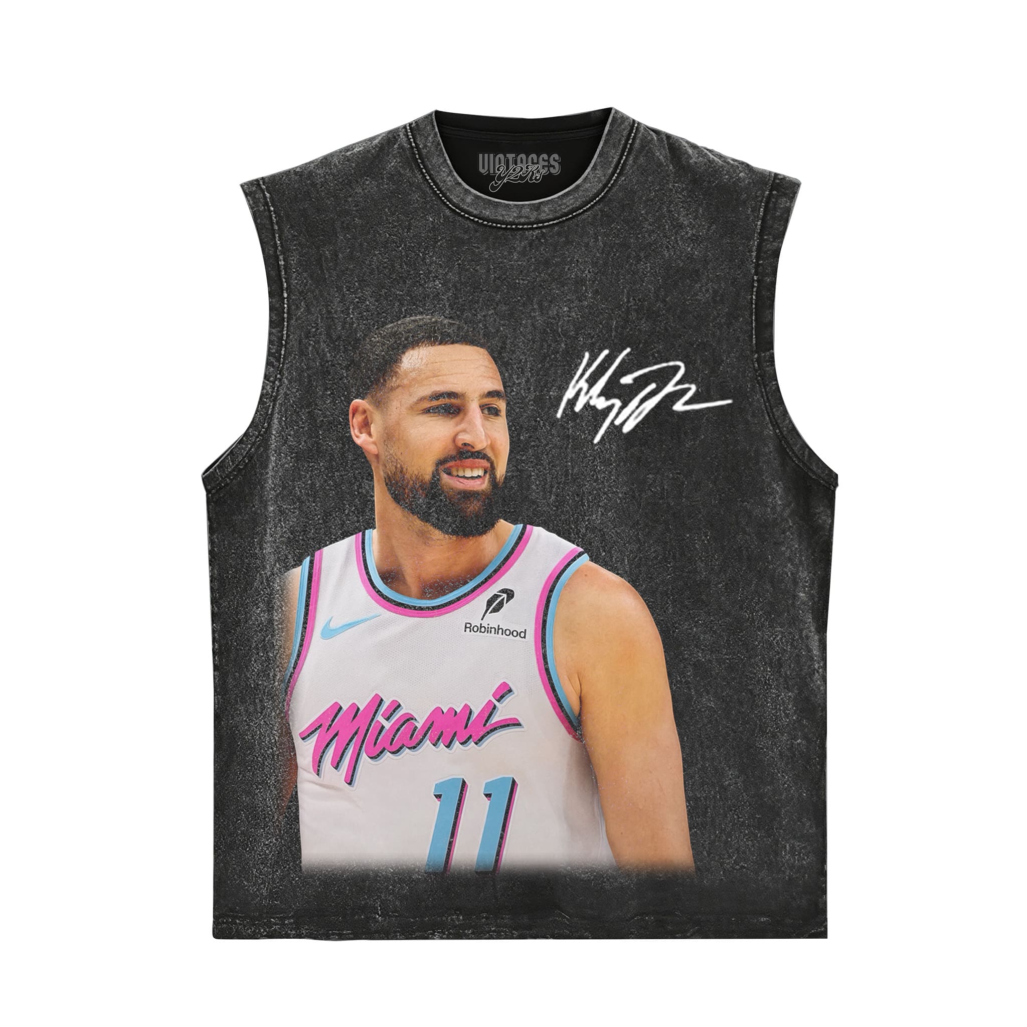 KLAY THOMPSON - MIAMI HEAT TANK TOP & TEE & LONG SLEEVE & LAYERED LS & HOODIE