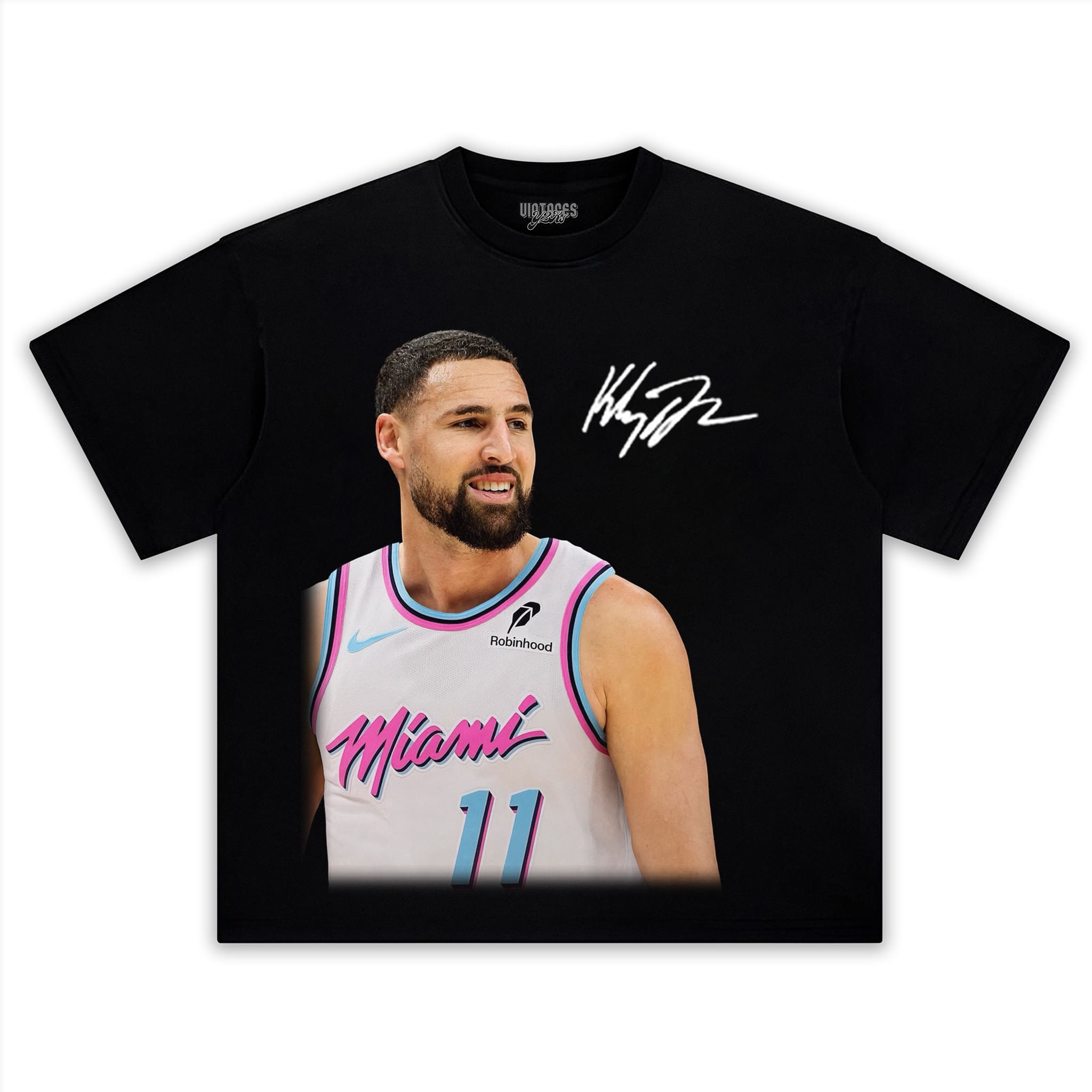 KLAY THOMPSON - MIAMI HEAT TANK TOP & TEE & LONG SLEEVE & LAYERED LS & HOODIE