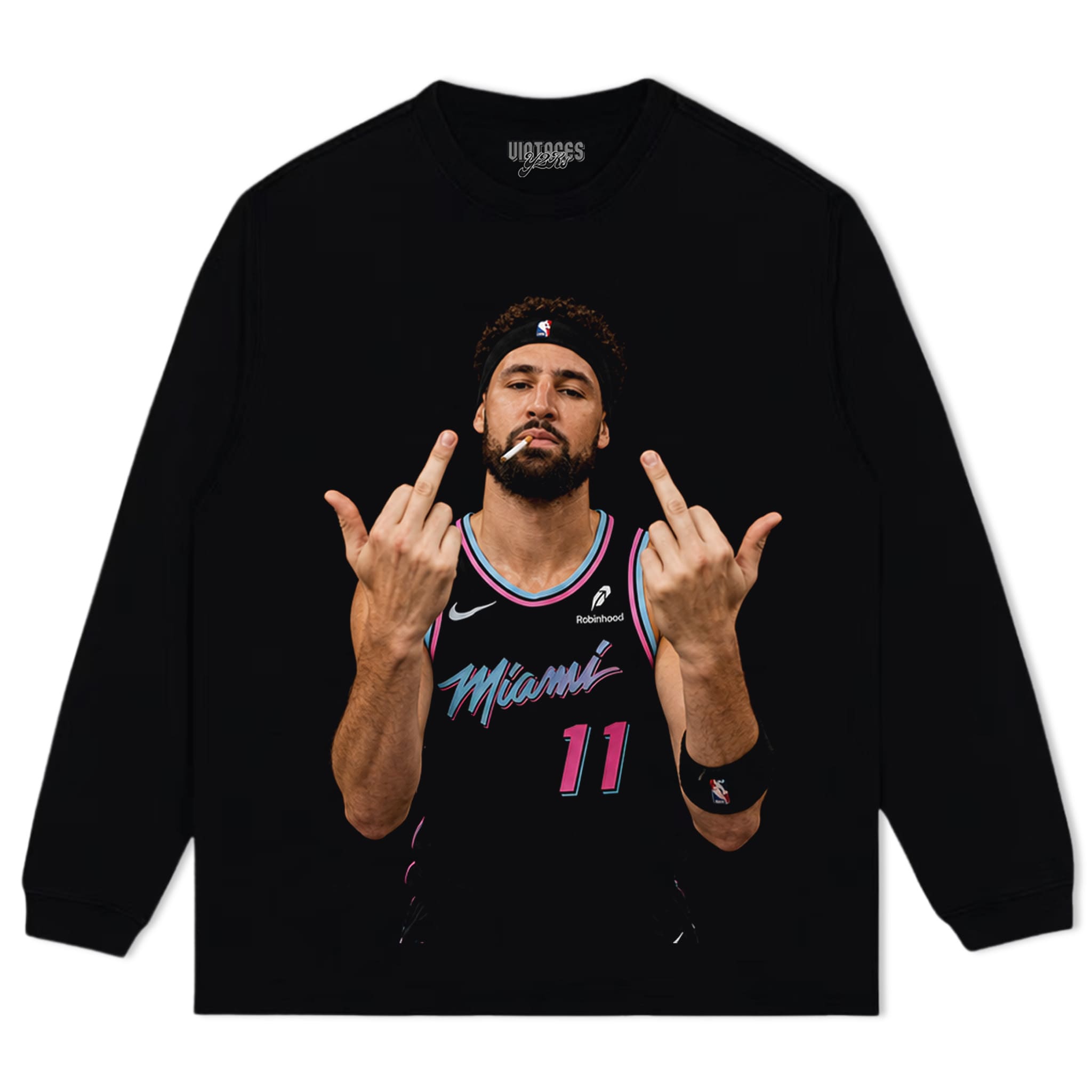 KLAY THOMPSON - MIDDLE FINGER TANK TOP & TEE & LONG SLEEVE & LAYERED LS & HOODIE