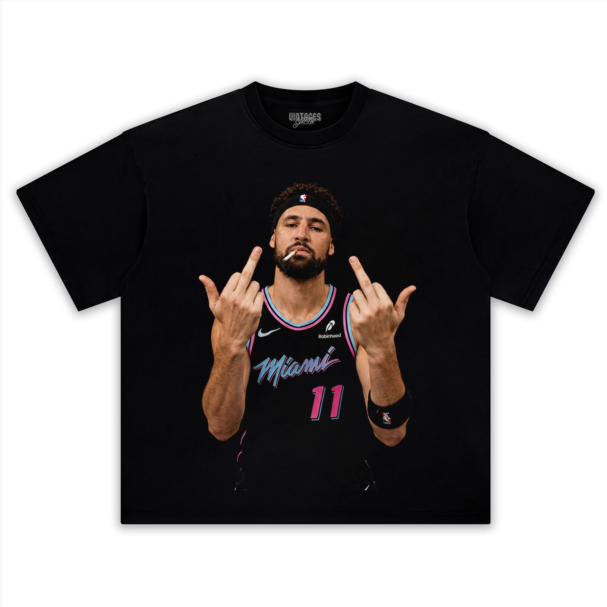 KLAY THOMPSON - MIDDLE FINGER TANK TOP & TEE & LONG SLEEVE & LAYERED LS & HOODIE