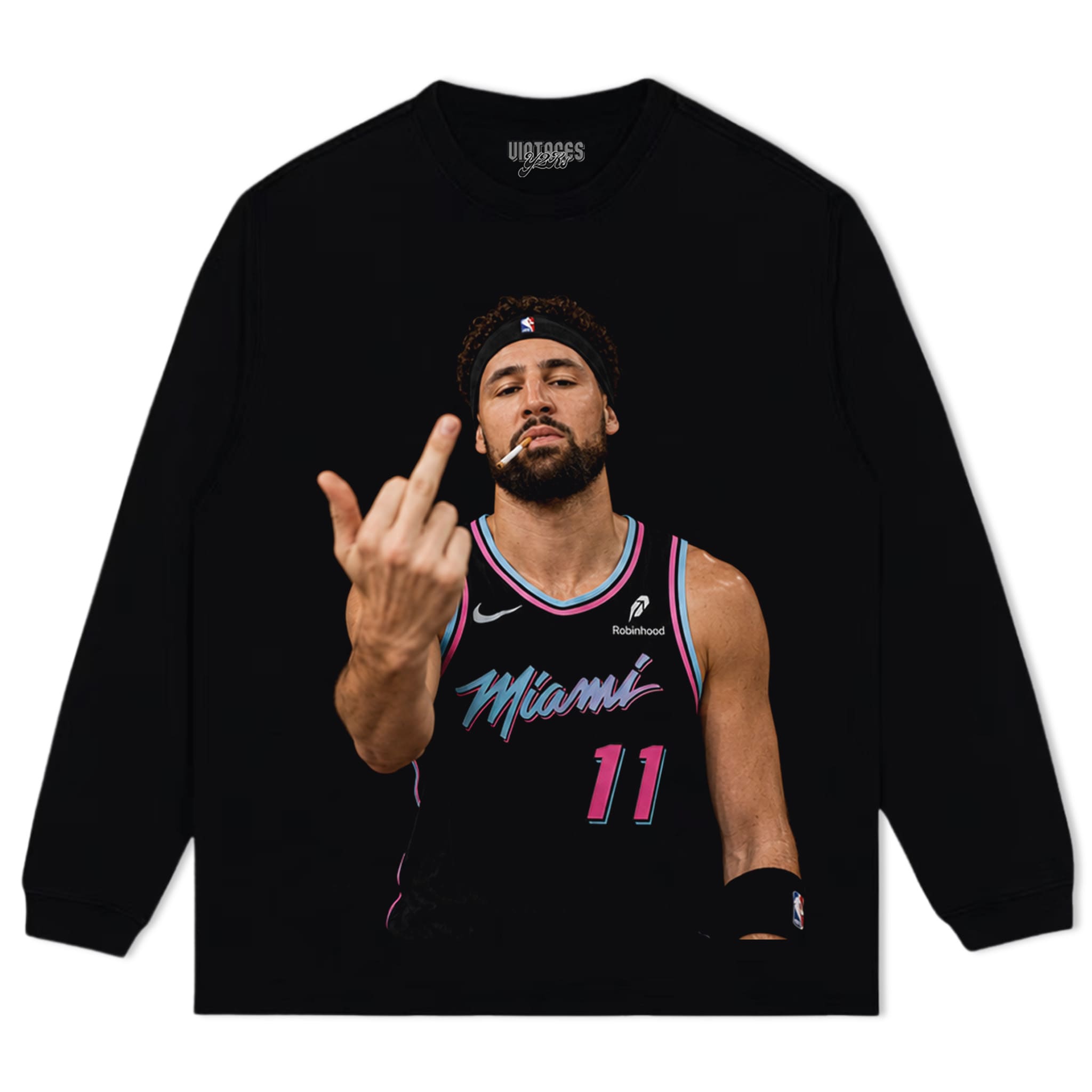 KLAY THOMPSON - MIDDLE FINGER V2 TANK TOP & TEE & LONG SLEEVE & LAYERED LS & HOODIE