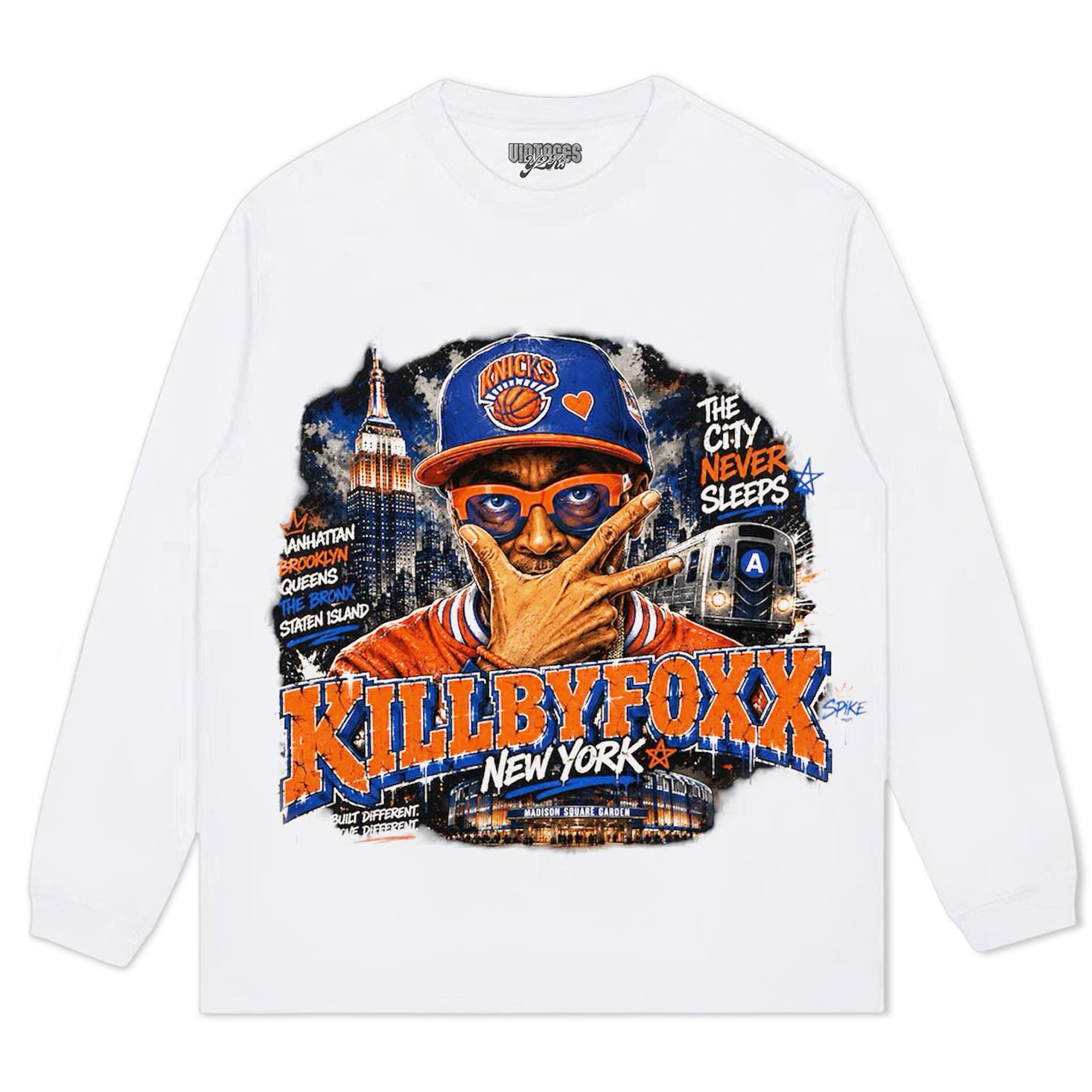 KNICKS - WORLD CHAMPS V2 TANK TOP & TEE & LONG SLEEVE & LAYERED LS & HOODIE