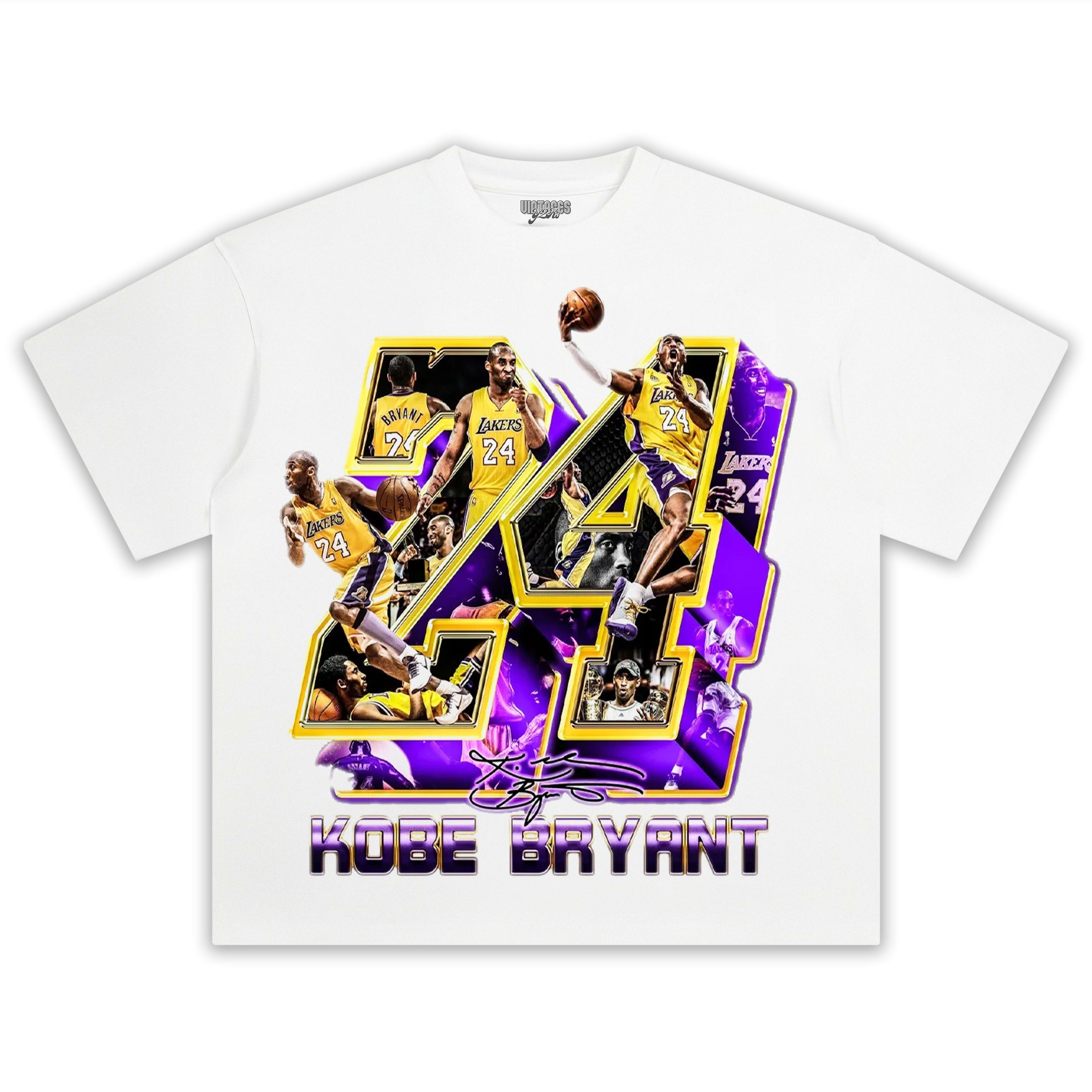 KOBE BRYANT BLACK MAMBA VINTAGE TEE & LS & HOODIE