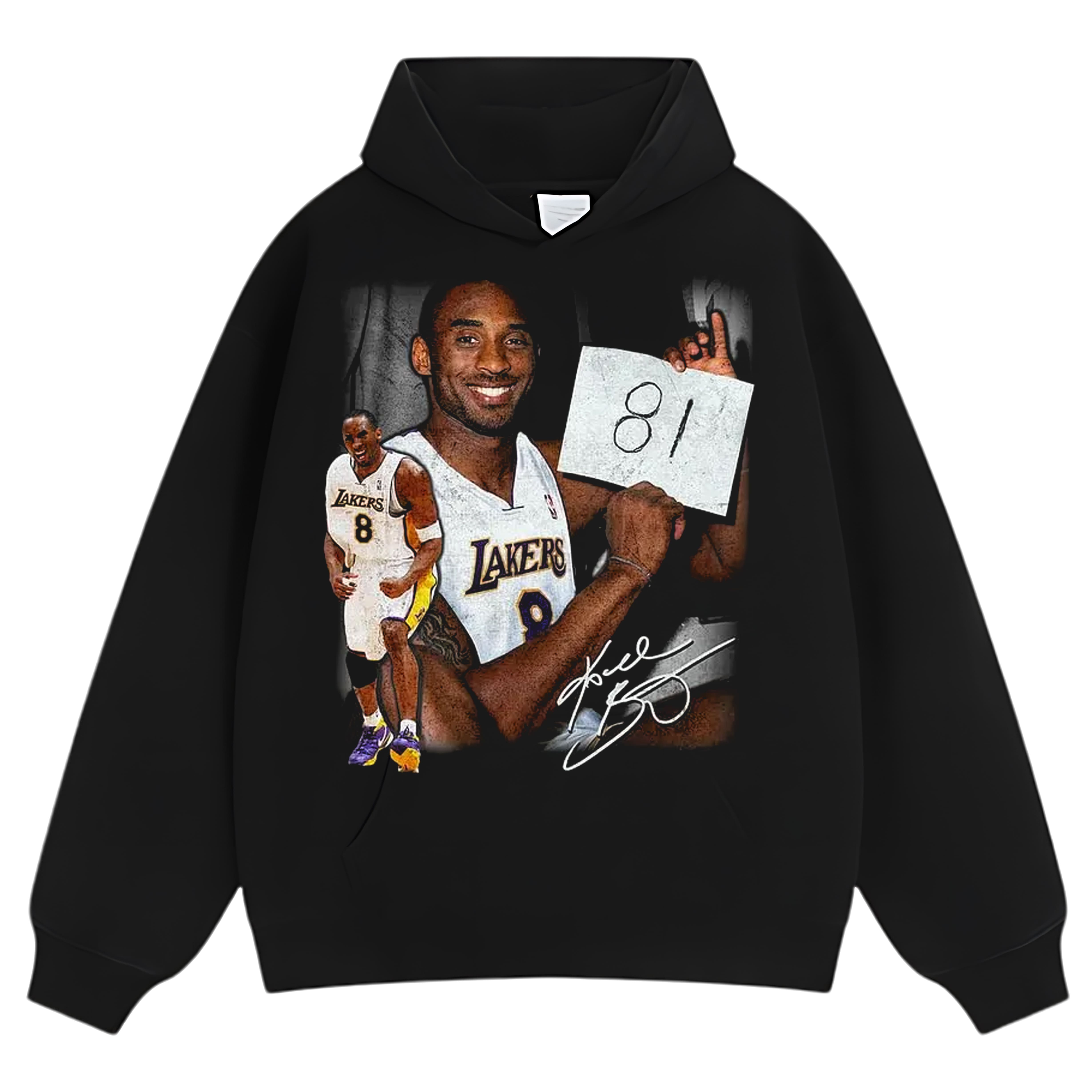 KOBE BRYANT 81 V2 TEE  & LS & HOODIE