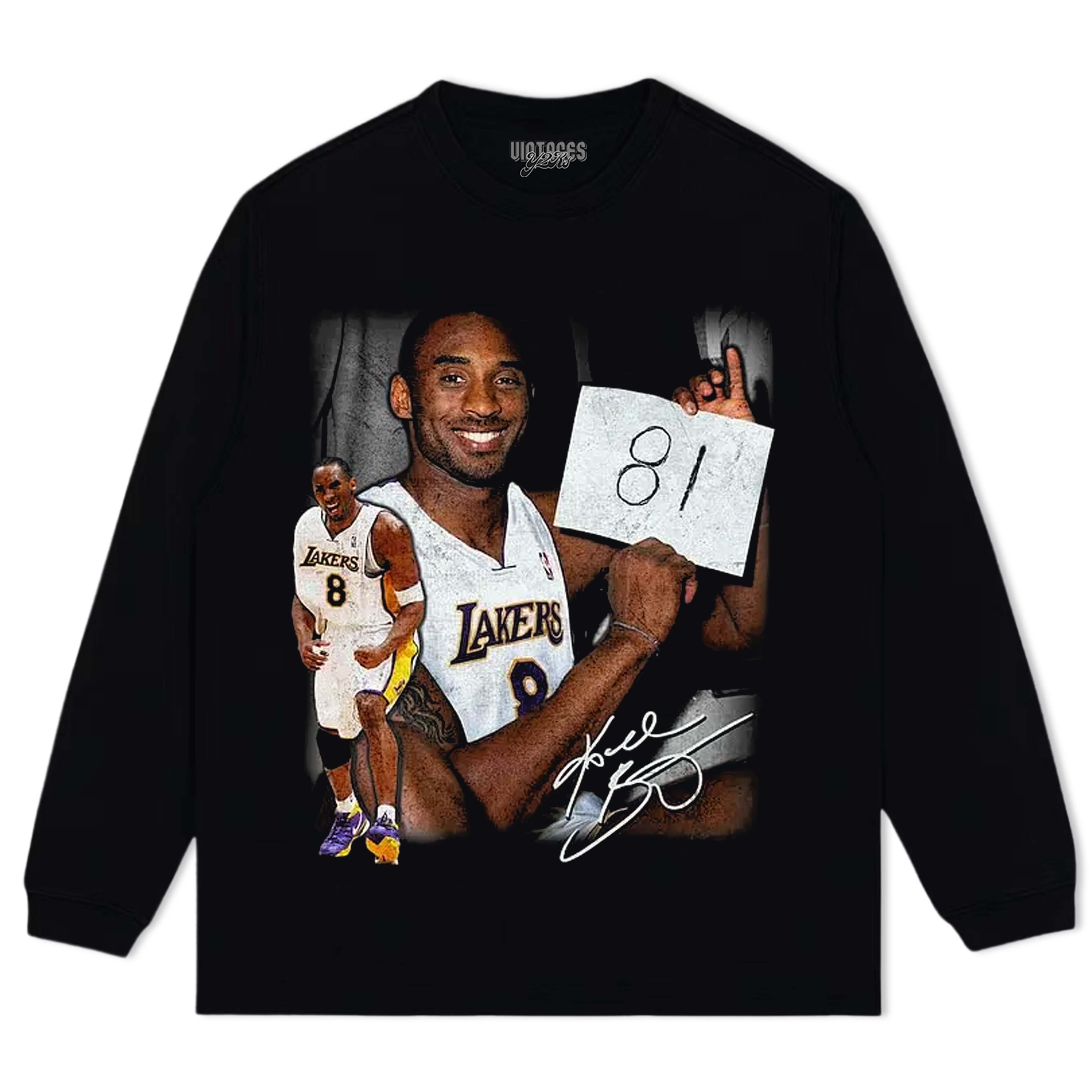 KOBE BRYANT 81 V2 TEE  & LS & HOODIE