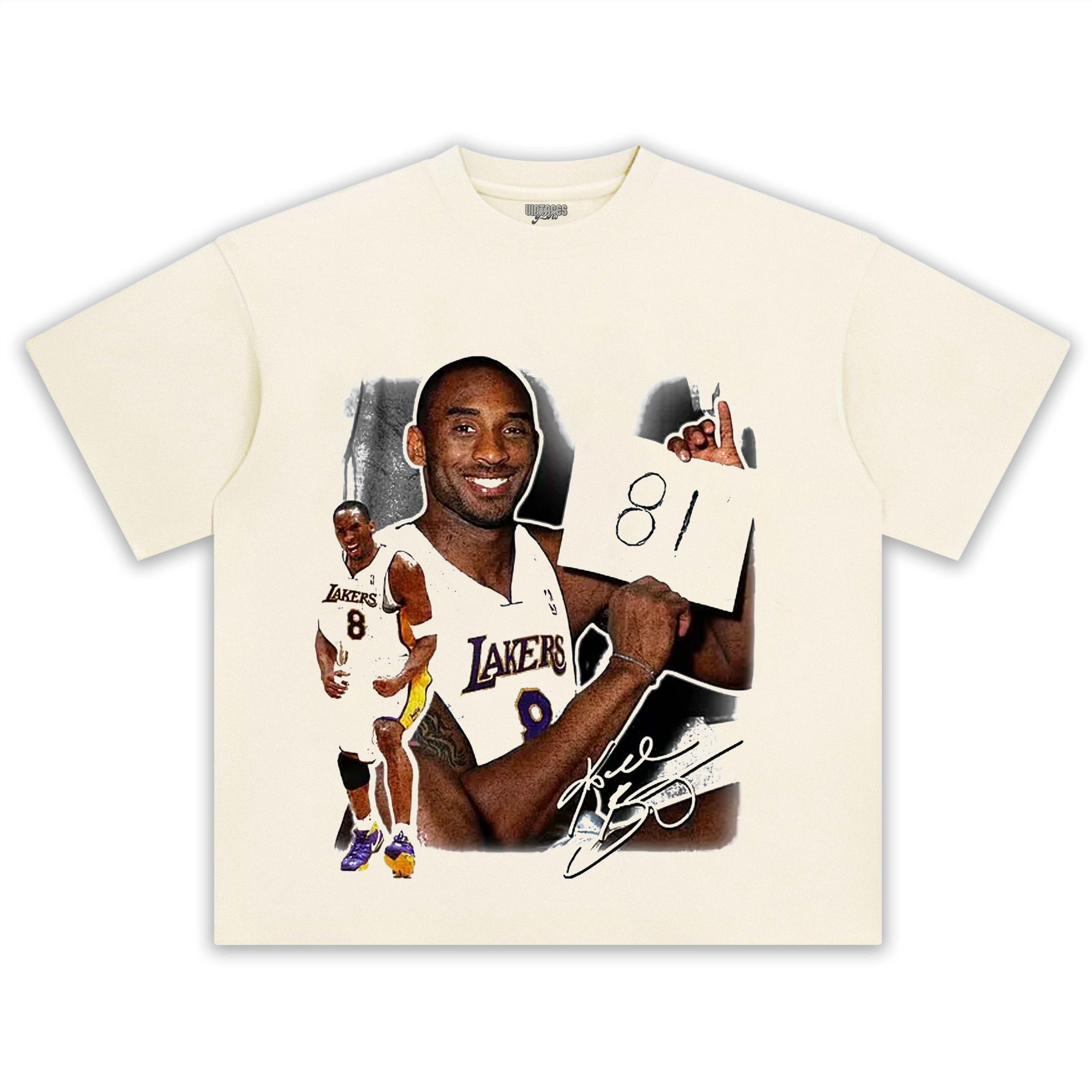 KOBE BRYANT 81 V2 TEE  & LS & HOODIE