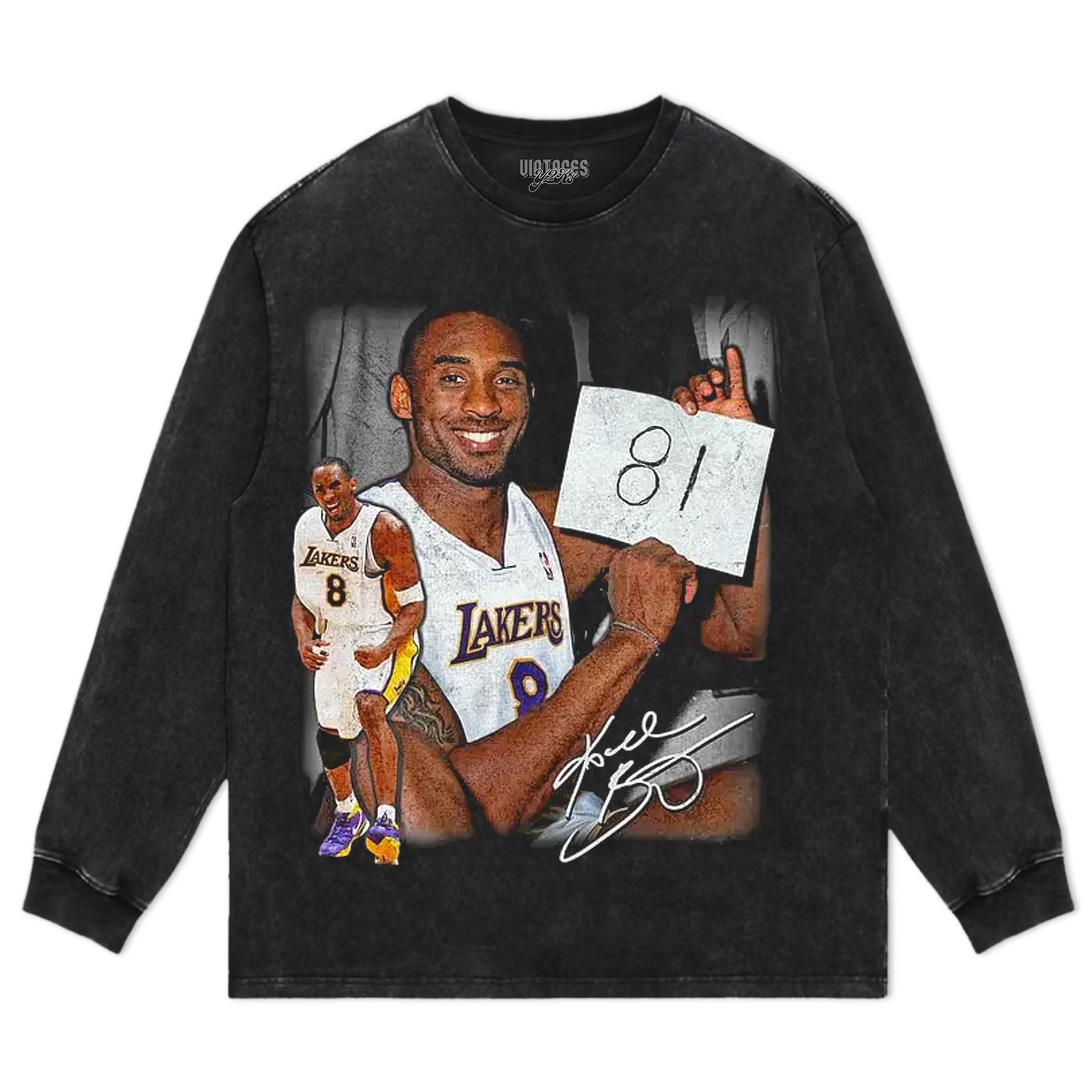 KOBE BRYANT 81 V2 TEE  & LS & HOODIE