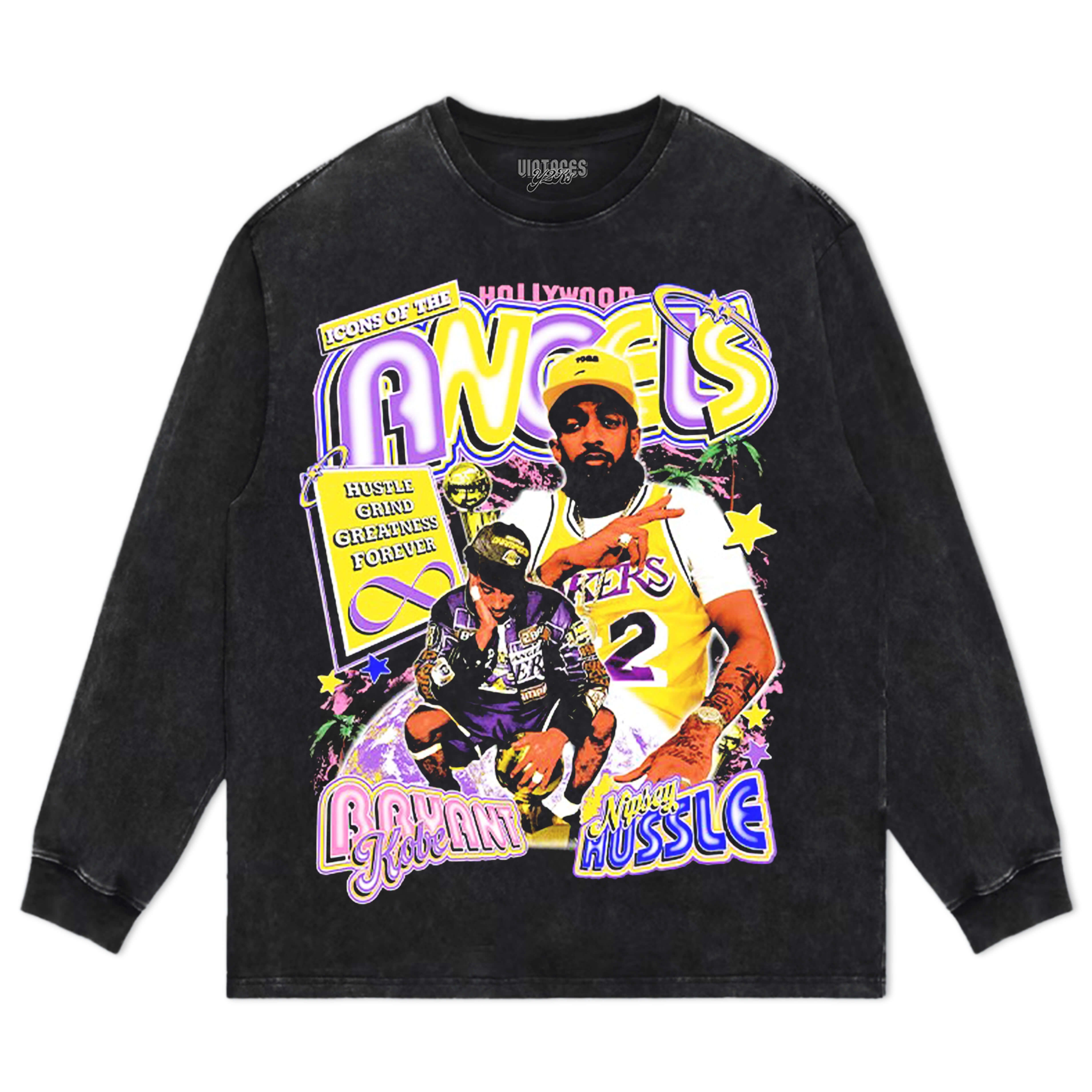 KOBE BRYANT & NIPSEY HUSSLE TEE & LS & HOODIE