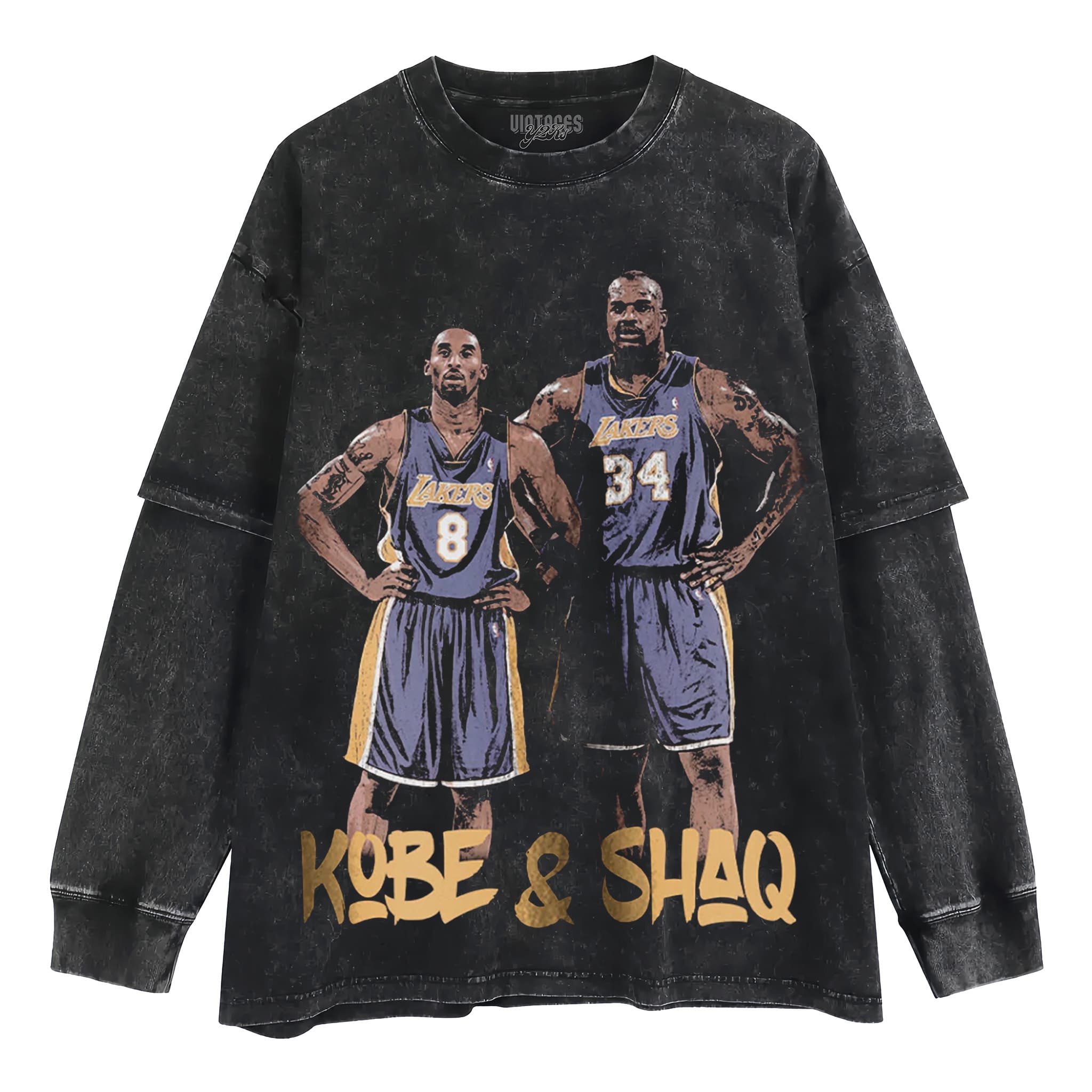 KOBE & SHAQ TANK TOP & TEE & LONG SLEEVE & LAYERED LS & HOODIE