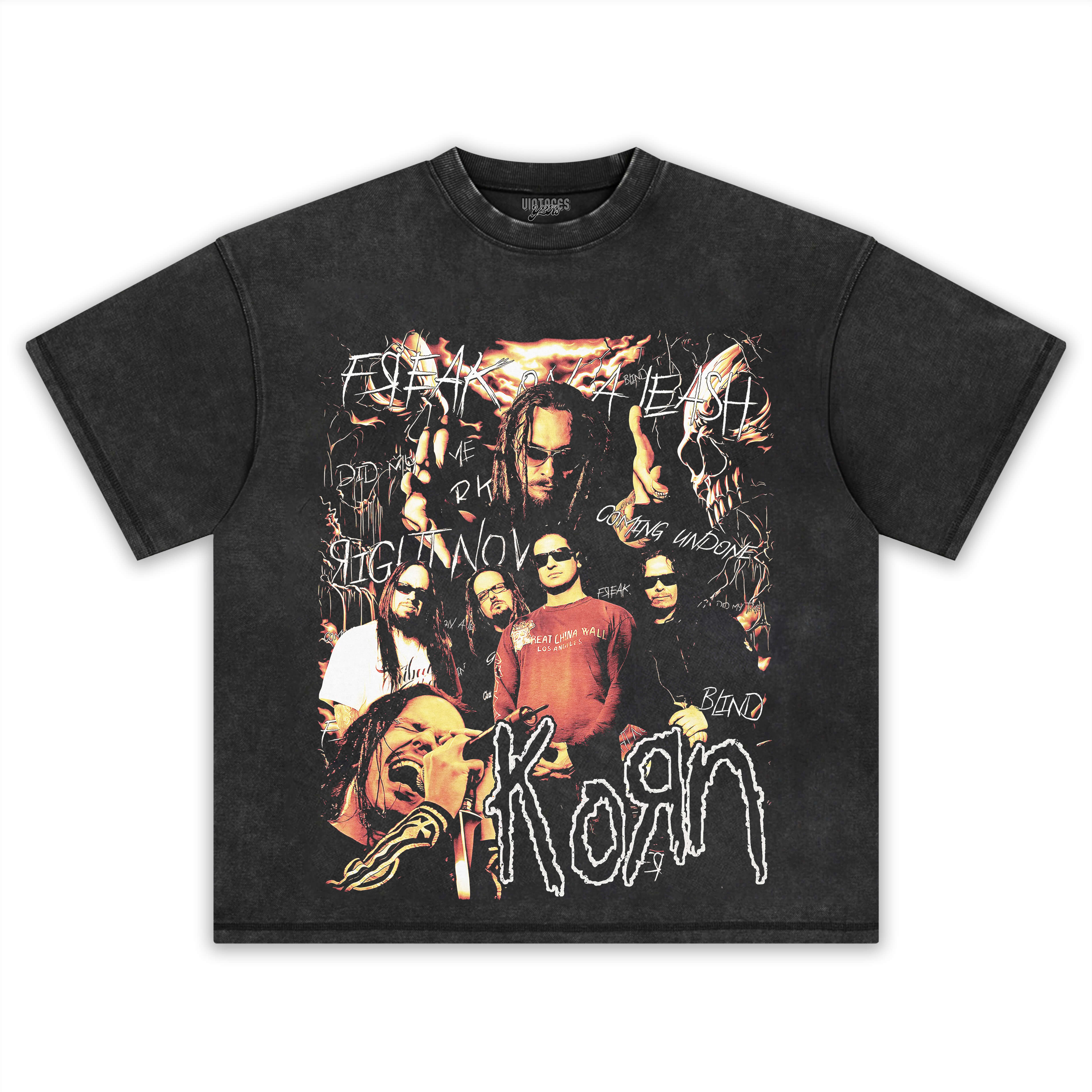 KORN VINTAGE TEE & LS & HOODIE
