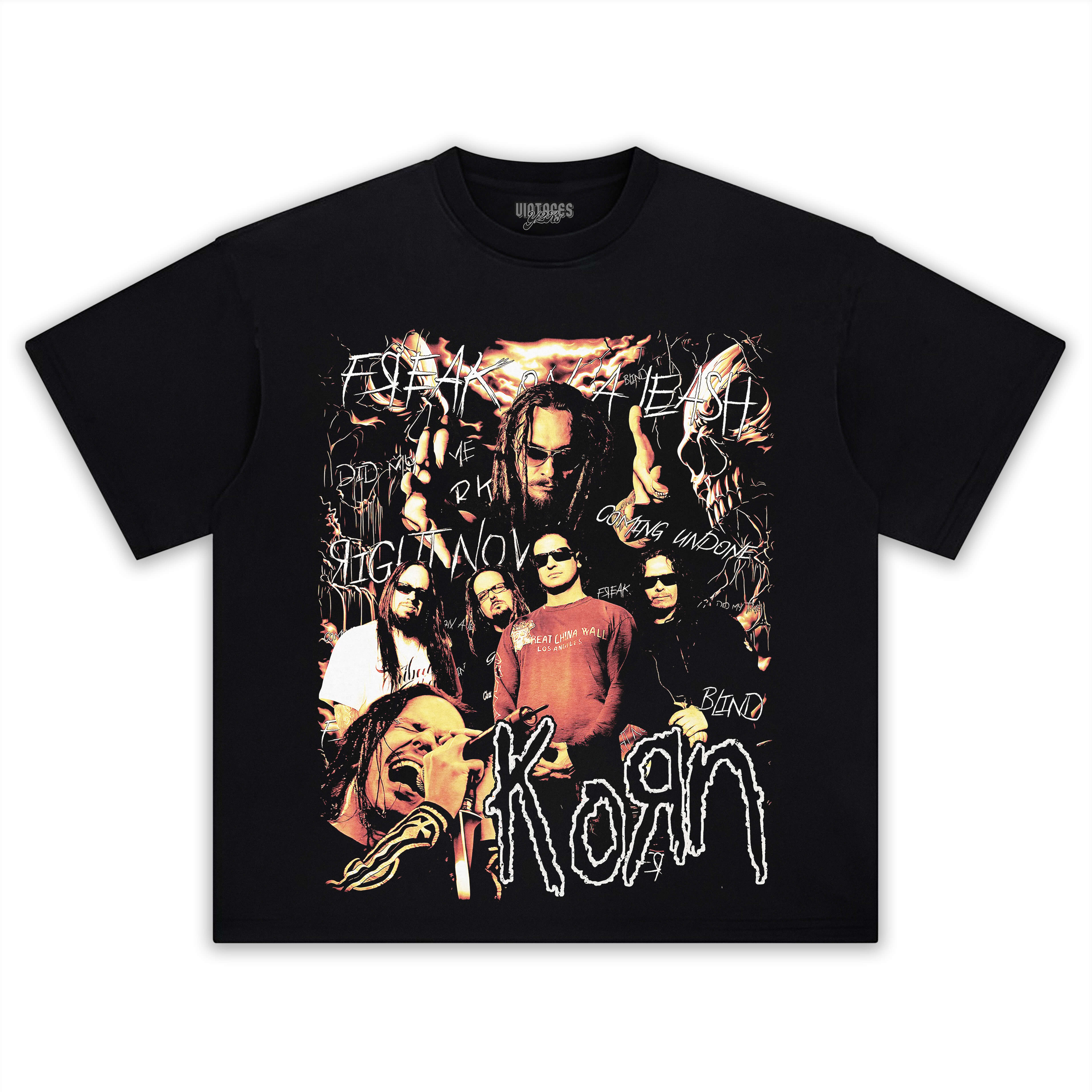 KORN VINTAGE TEE & LS & HOODIE