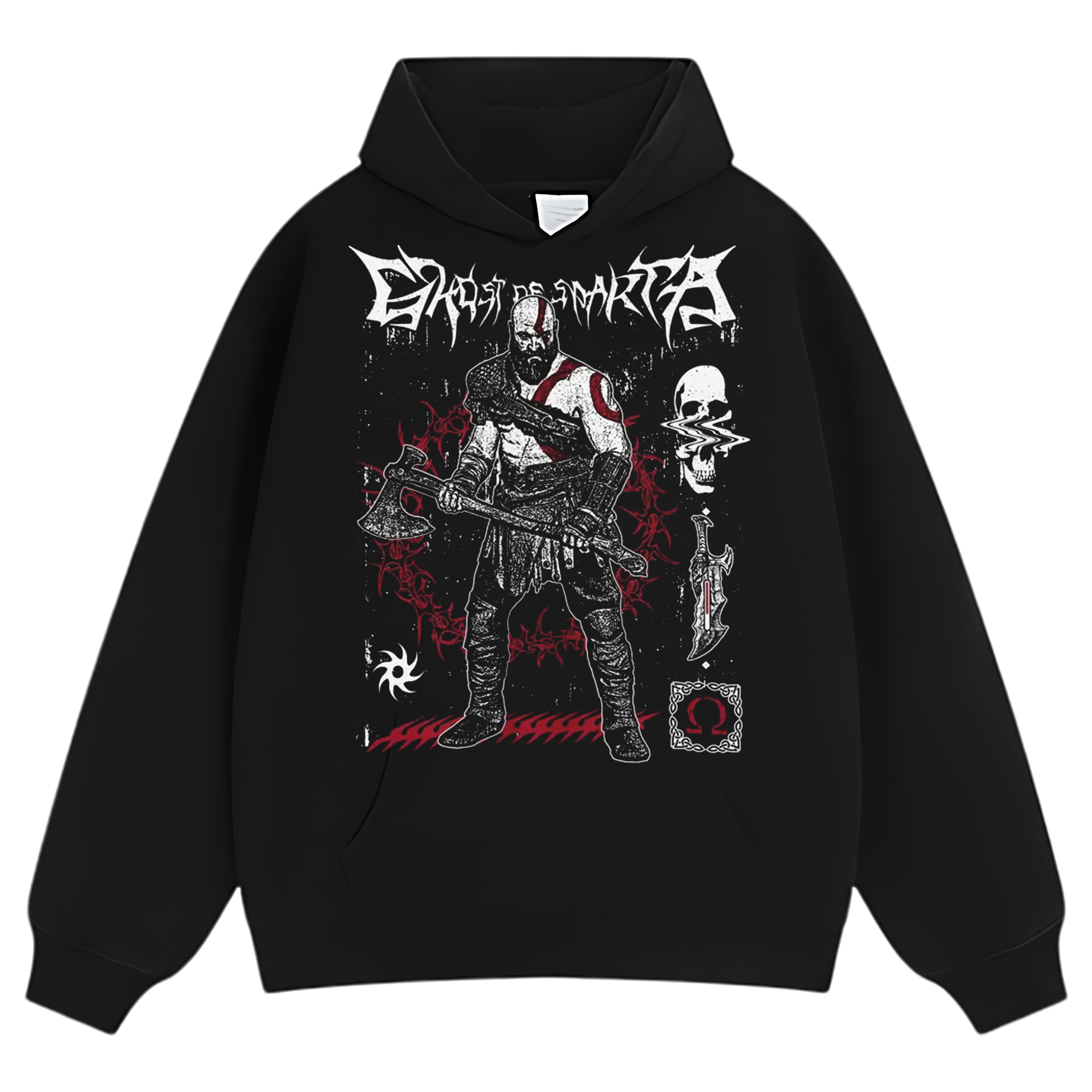 KRATOS GOD OF WAR TANK TOP & TEE & LONG SLEEVE & LAYERED LS & HOODIE