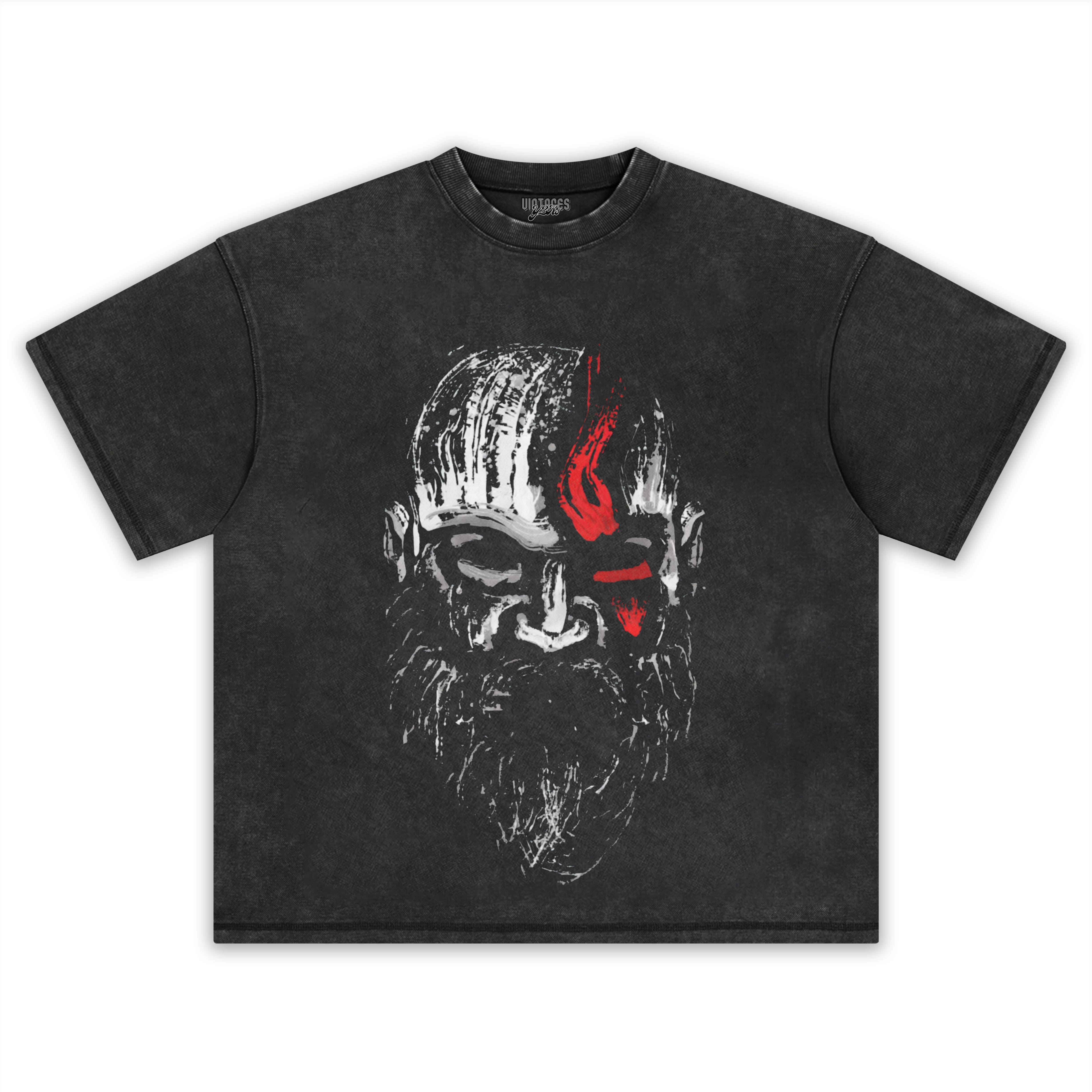 KRATOS GOD OF WAR V3 TANK TOP & TEE & LONG SLEEVE & LAYERED LS & HOODIE