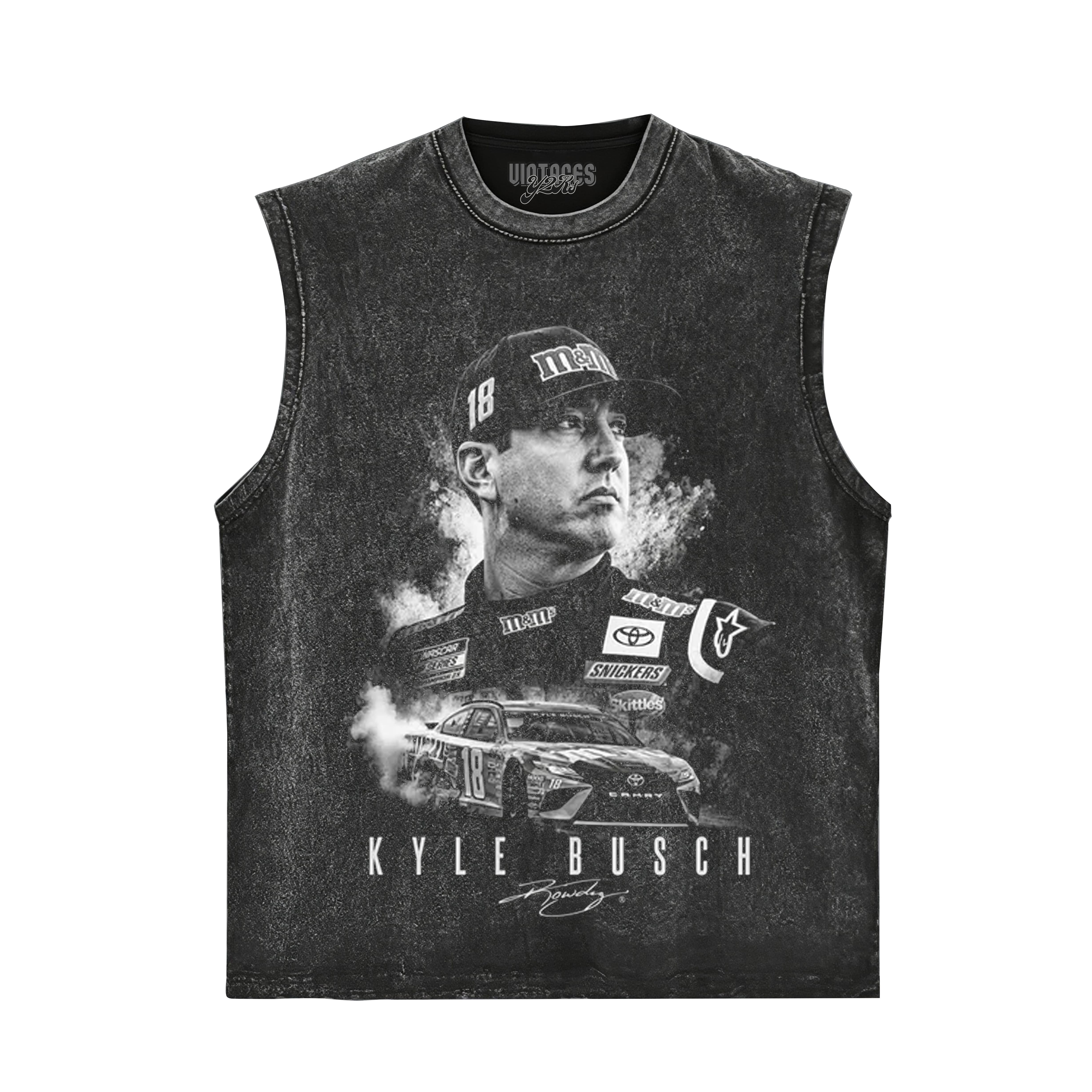 KYLE BUSCH - FOREVER ROWDY TANK TOP & TEE & LONG SLEEVE & LAYERED LS & HOODIE