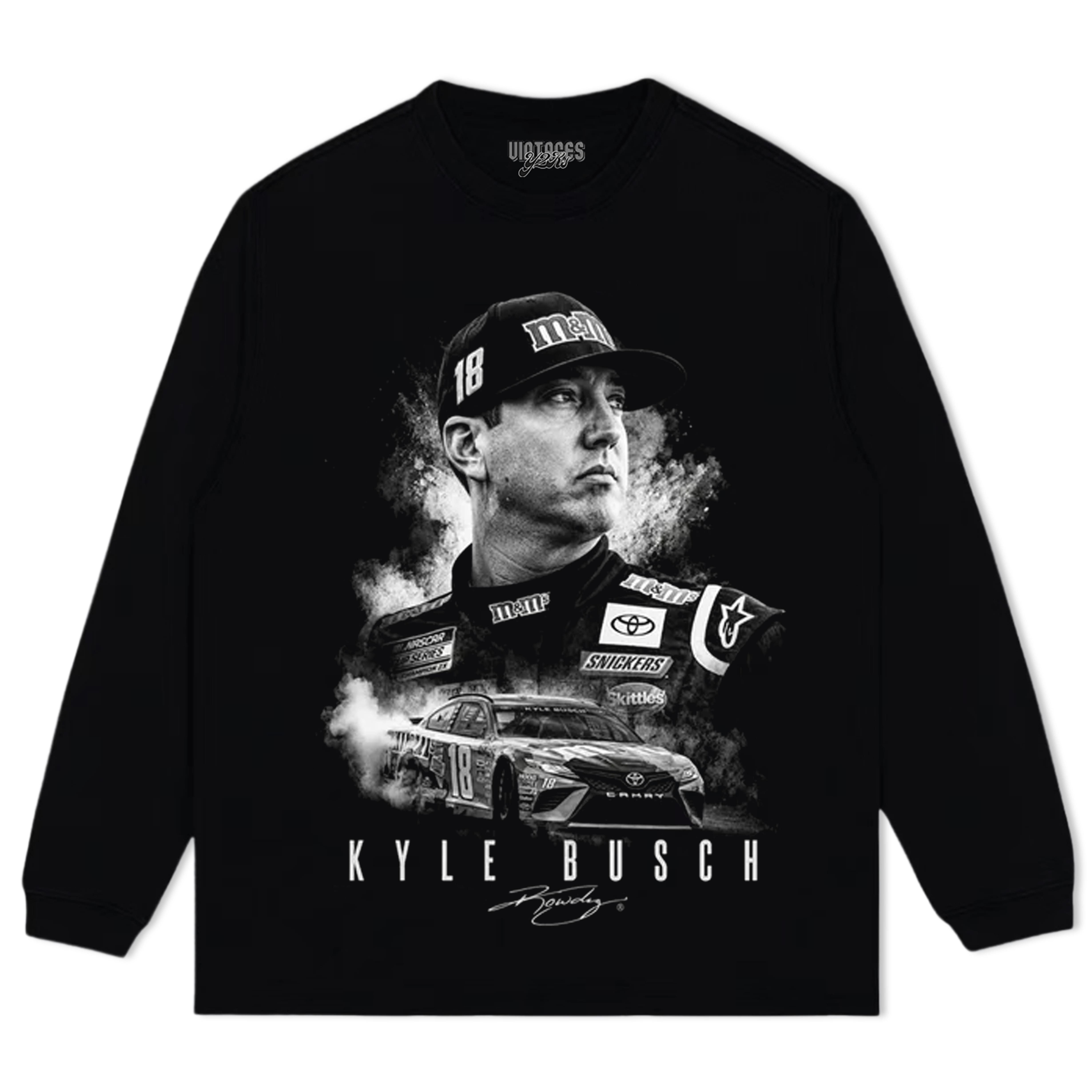 KYLE BUSCH - FOREVER ROWDY TANK TOP & TEE & LONG SLEEVE & LAYERED LS & HOODIE