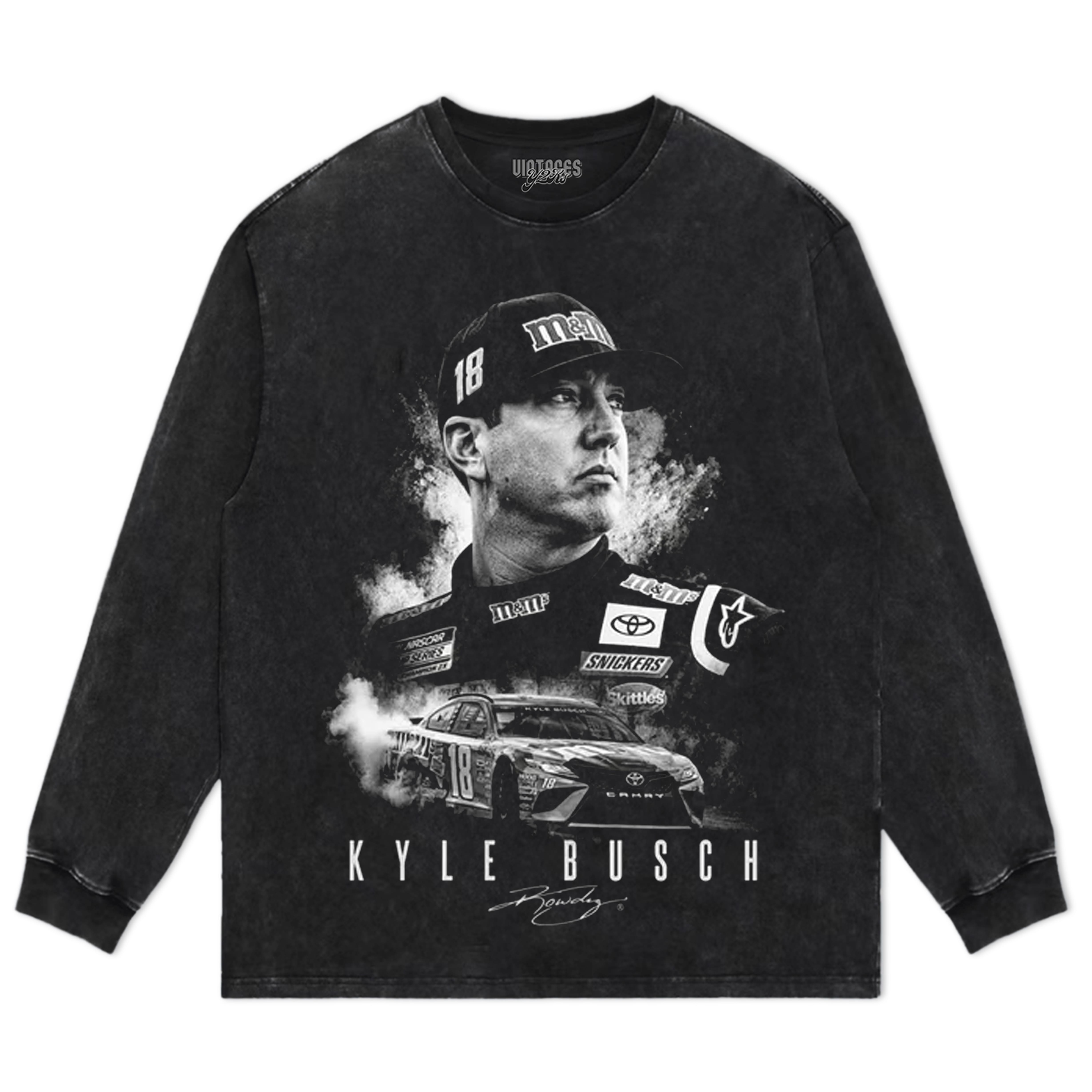 KYLE BUSCH - FOREVER ROWDY TANK TOP & TEE & LONG SLEEVE & LAYERED LS & HOODIE