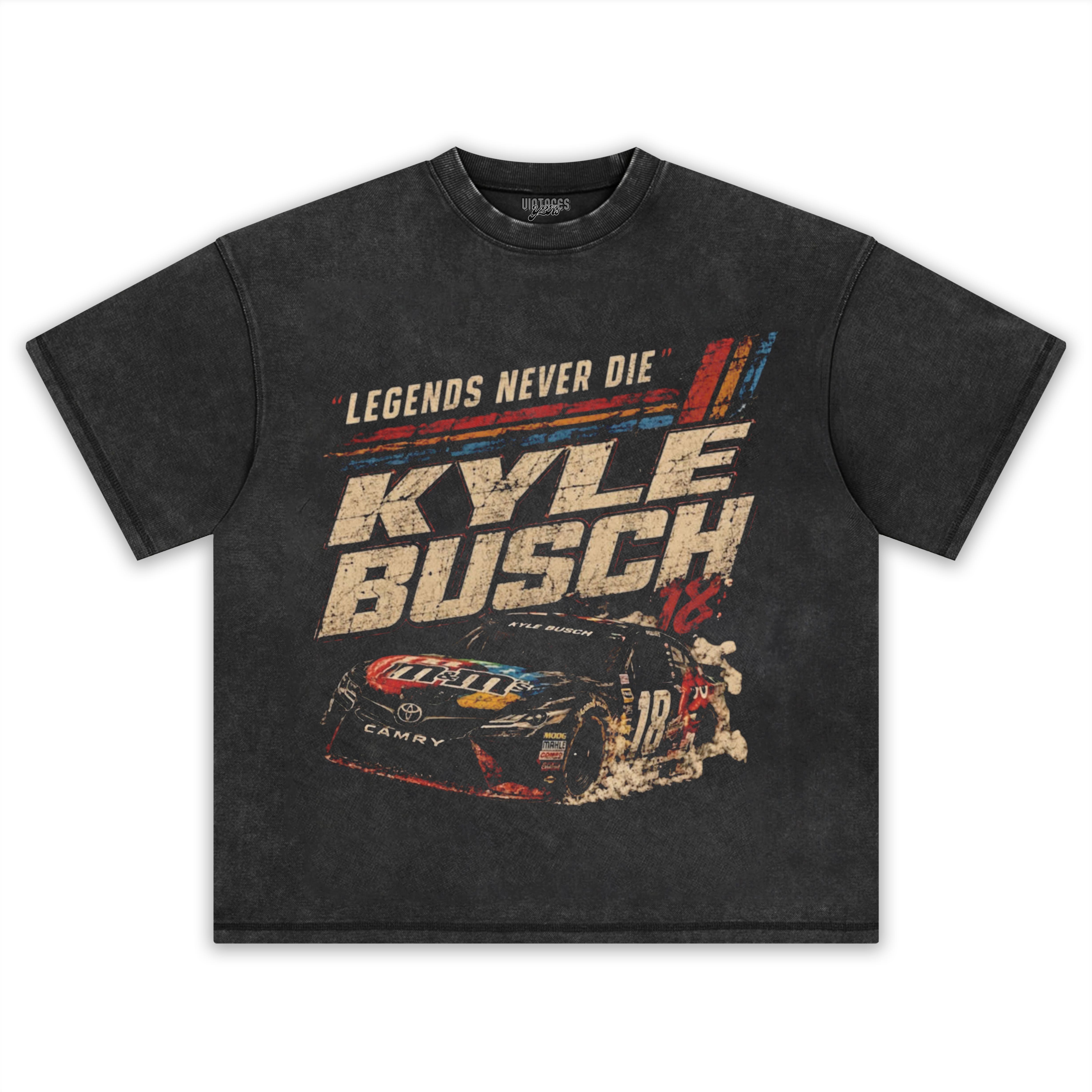 KYLE BUSCH TANK TOP & TEE & LONG SLEEVE & LAYERED LS & HOODIE