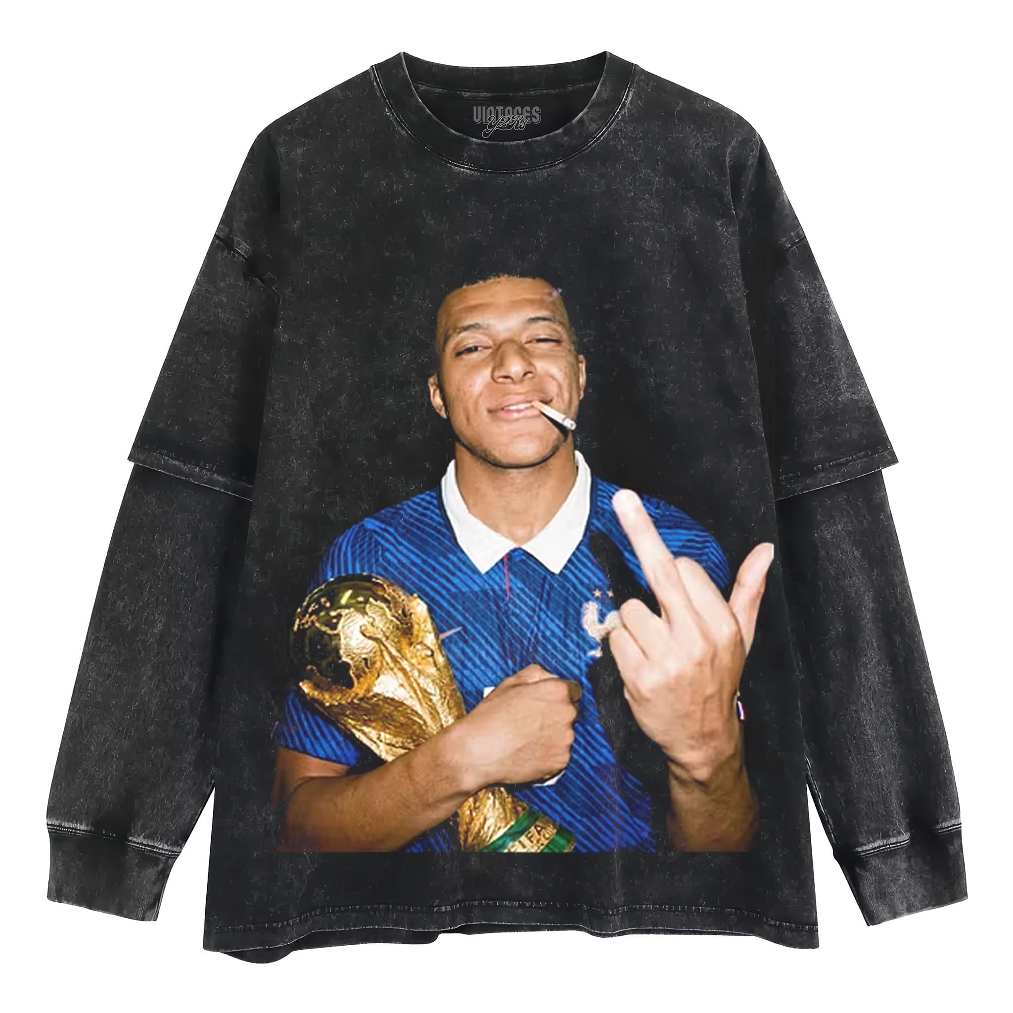 KYLIAN MBAPPÉ - FRANCE V5 TANK TOP & TEE & LONG SLEEVE & LAYERED LS & HOODIE