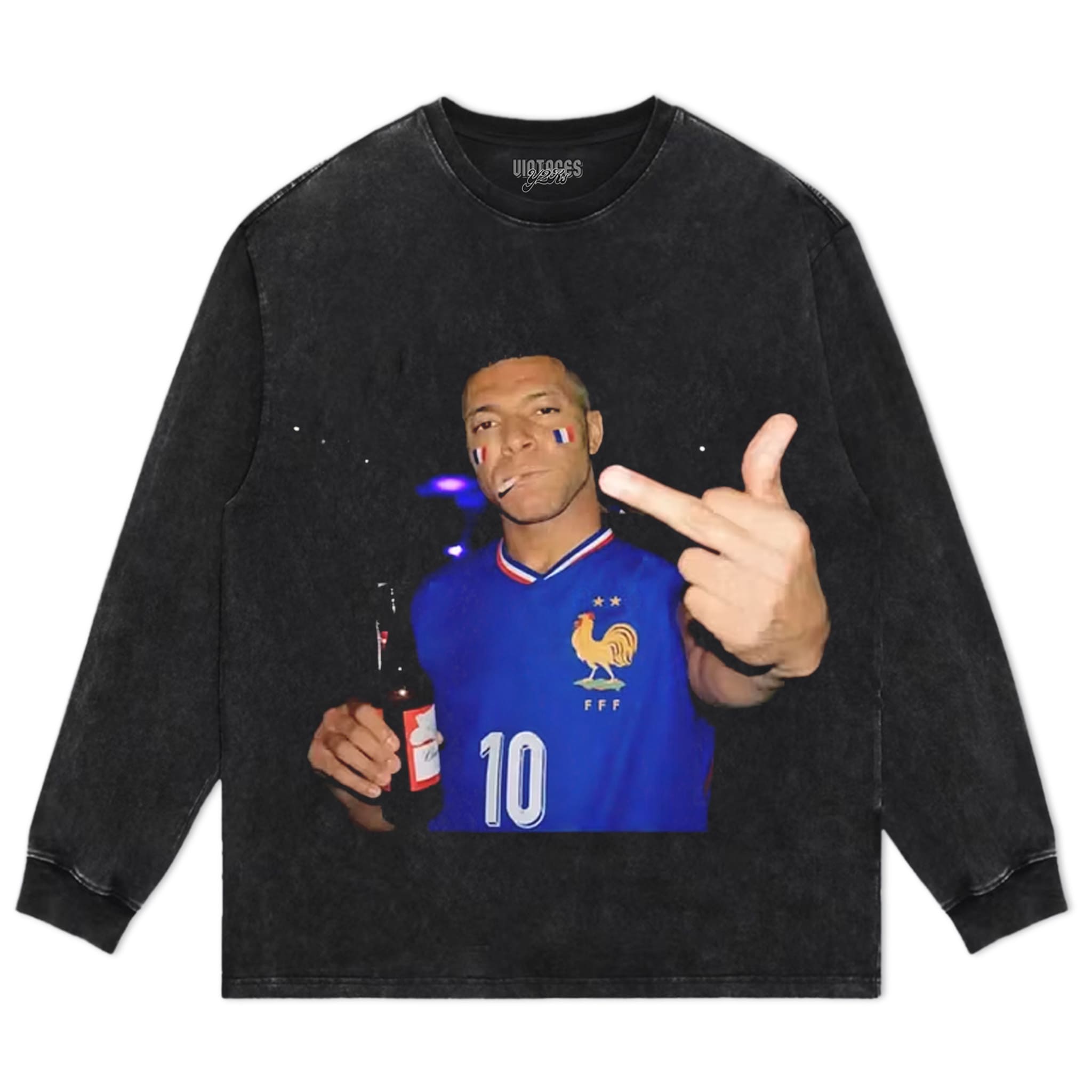 KYLIAN MBAPPÉ - FRANCE V7 TANK TOP & TEE & LONG SLEEVE & LAYERED LS & HOODIE