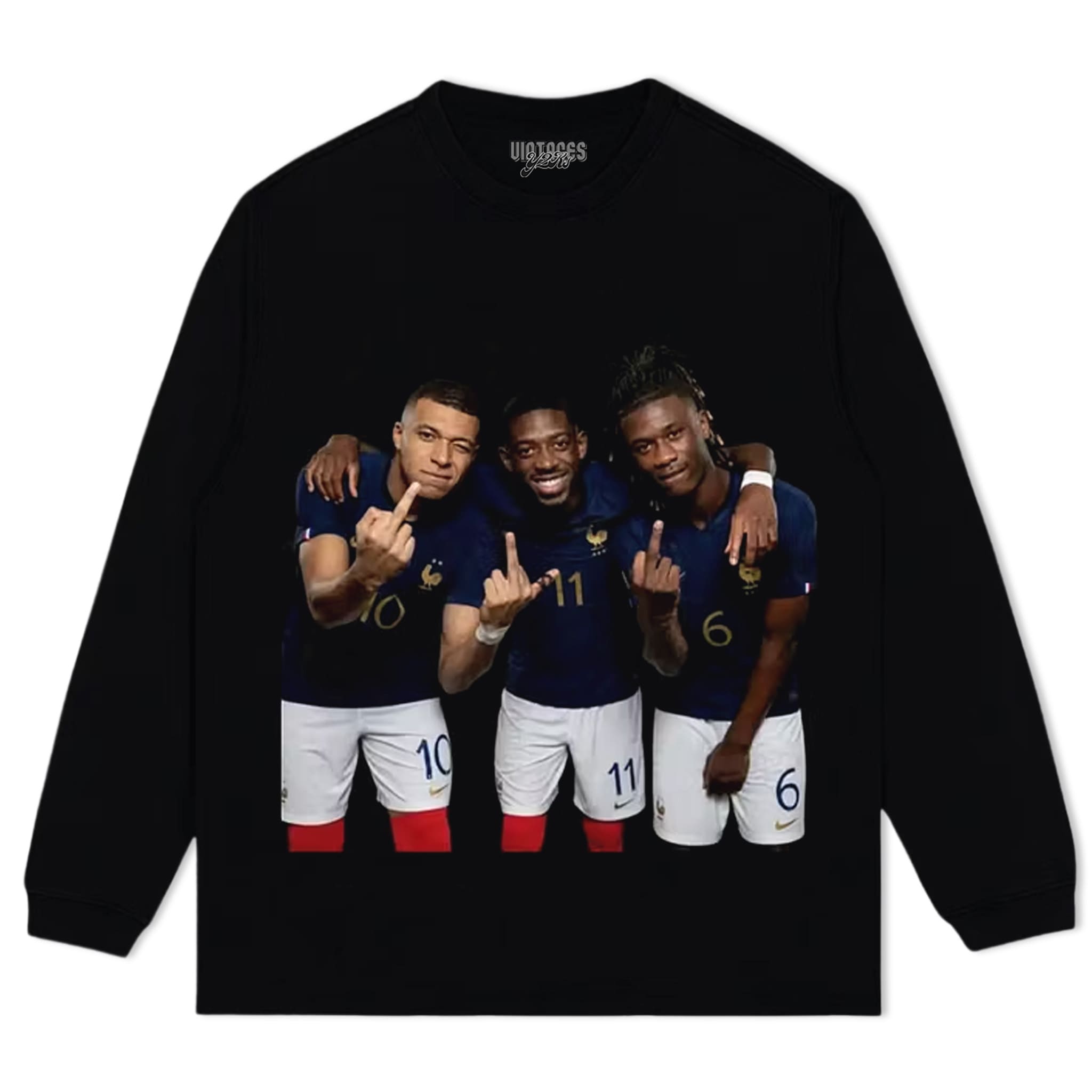KYLIAN MBAPPÉ & MICHAEL OLISE & RAYAN CHERKI & AURÉLIEN TCHOUAMÉNI TANK TOP & TEE & LONG SLEEVE & LAYERED LS & HOODIE