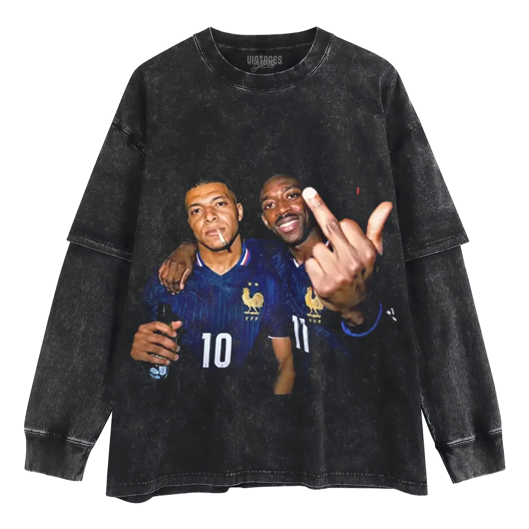 KYLIAN MBAPPÉ & OUSMANE DEMBÉLÉ FRANCE 2026 TANK TOP & TEE & LONG SLEEVE & LAYERED LS & HOODIE