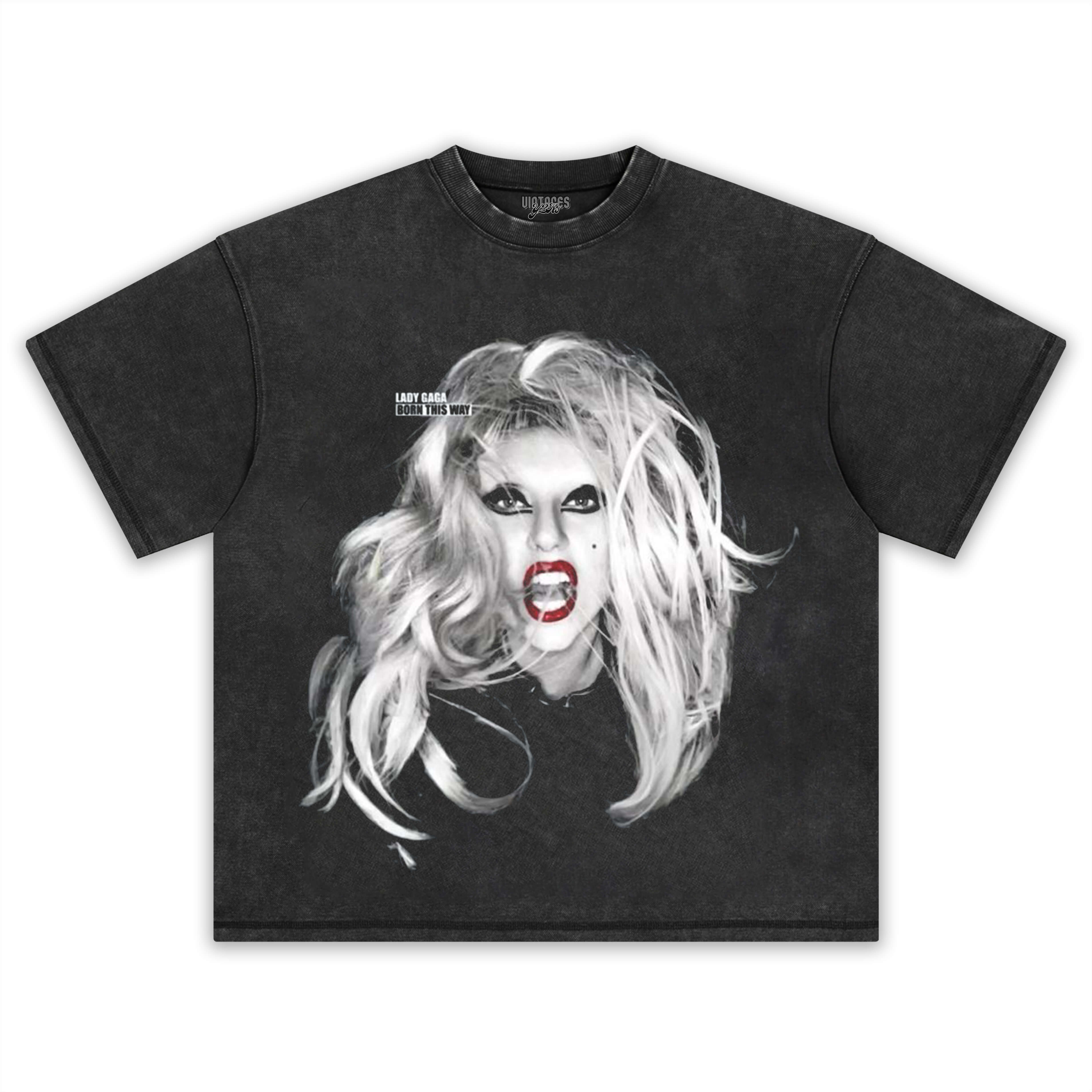 LADY GAGA BORN THIS WAY V2 TEE