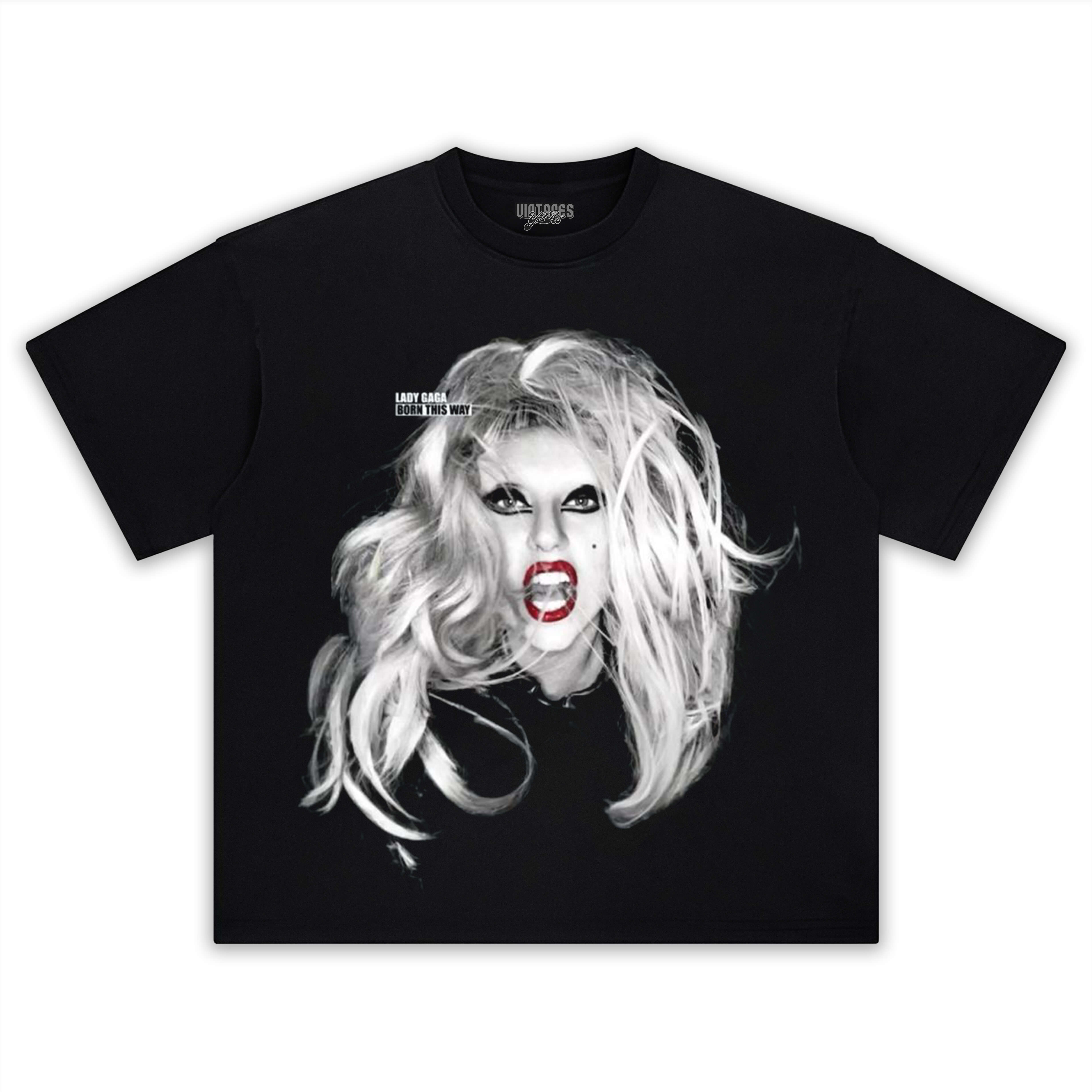 LADY GAGA BORN THIS WAY V2 TEE