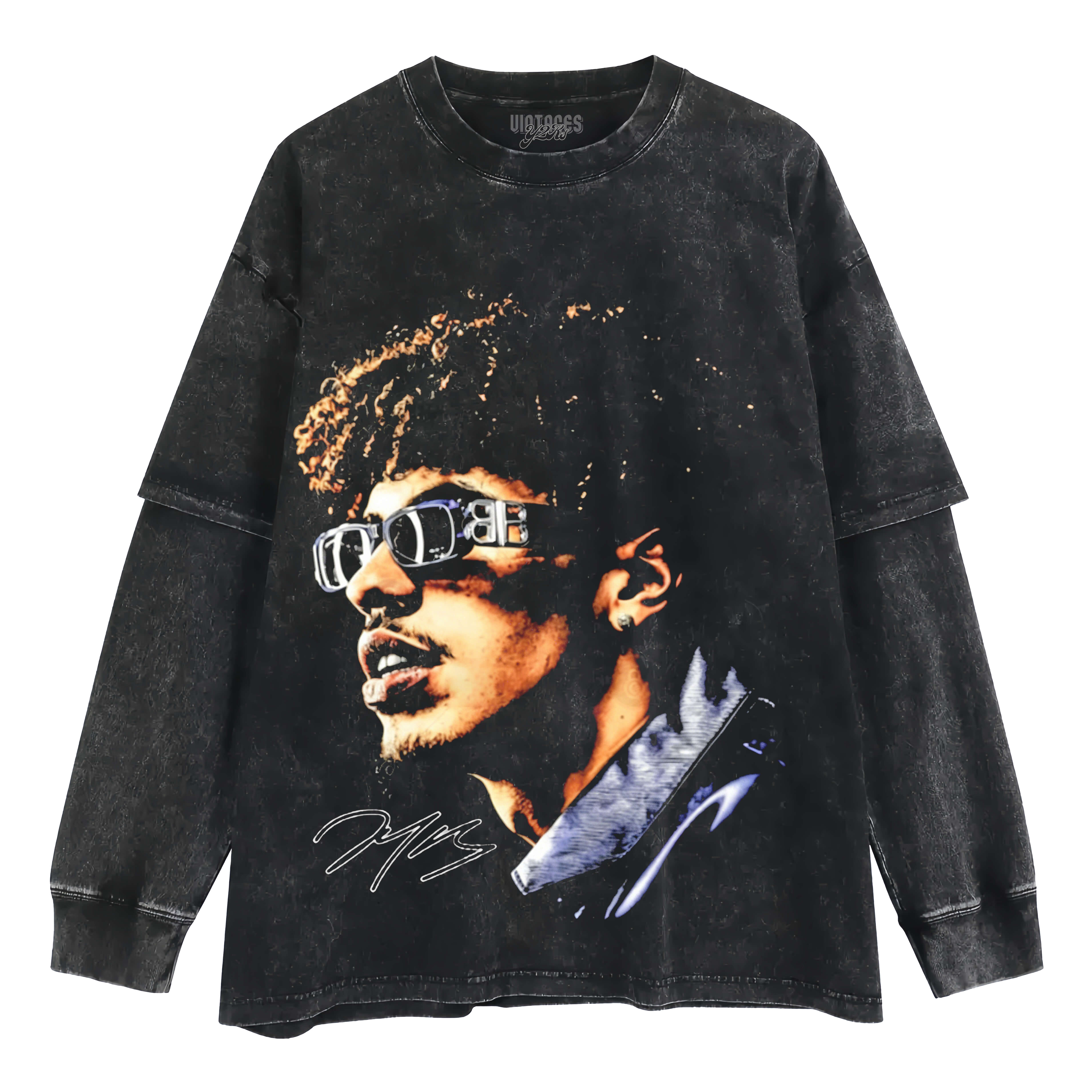 LAMELO BALL DISTRESSED PORTRAIT TANK TOP & TEE & LONG SLEEVE & LAYERED LS & HOODIE
