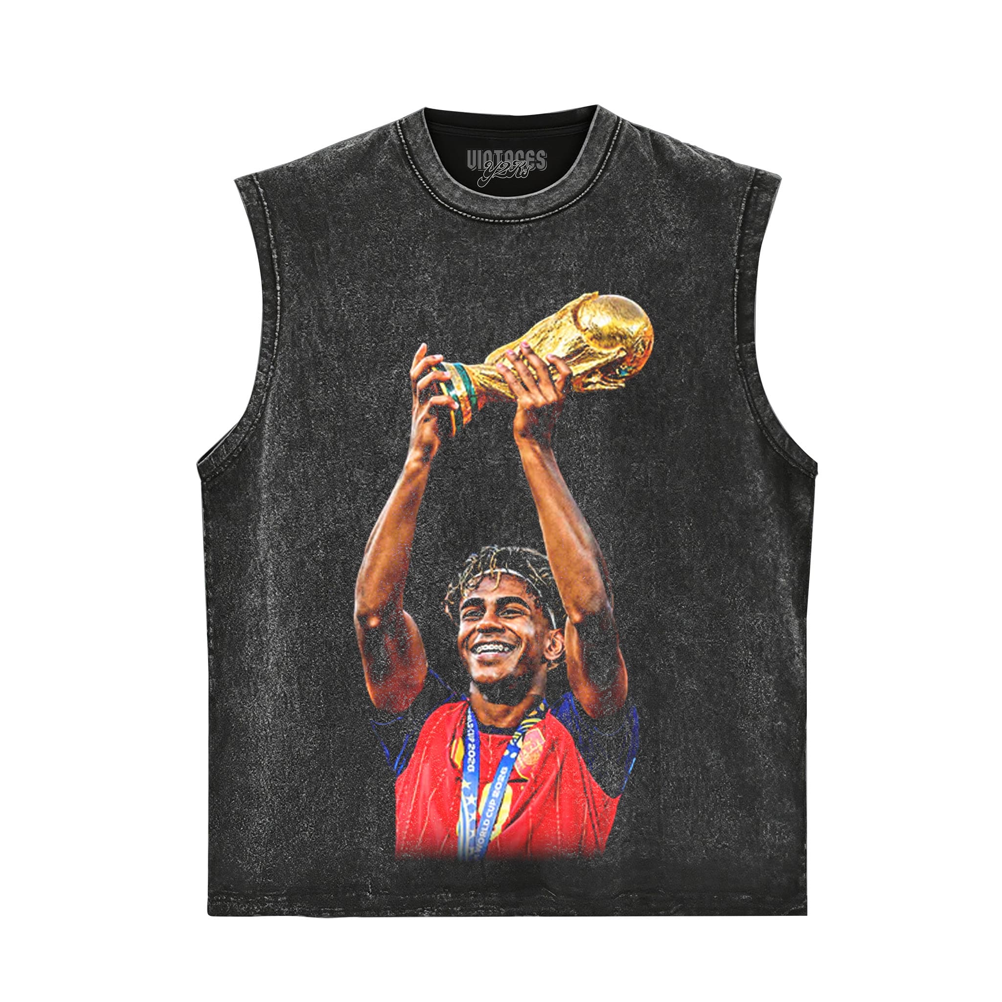 LAMINE YAMAL - CROWNED TANK TOP & TEE & LONG SLEEVE & LAYERED LS & HOODIE